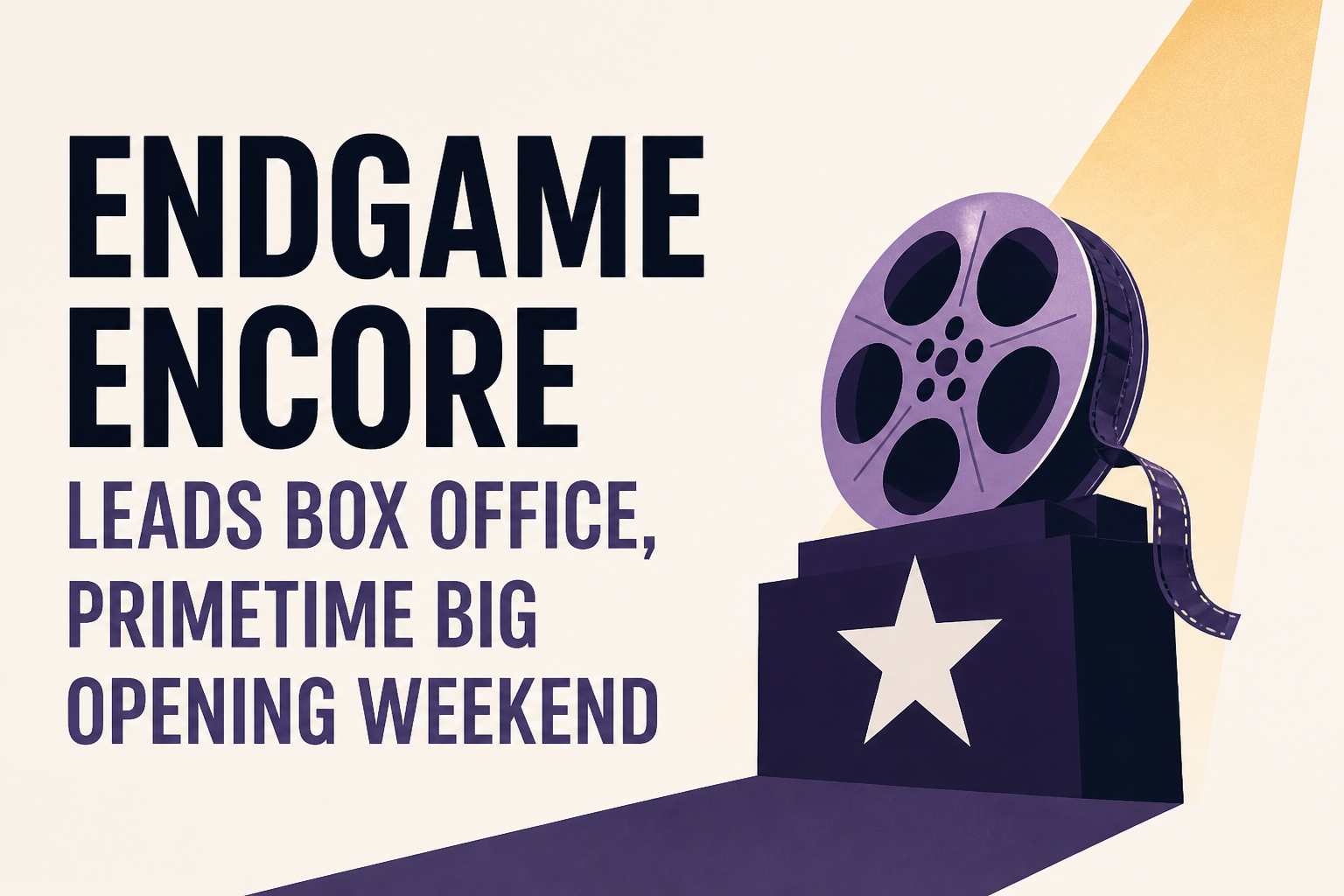 Endgame Encore Leads Box Office, Primetime Big Opening Weekend