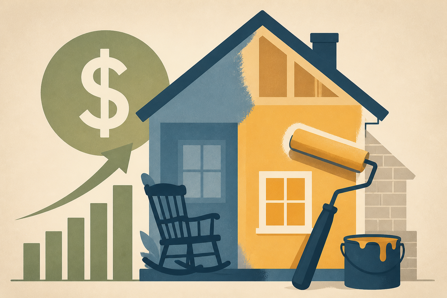 Baby boomers are aging in place and plunking down hundreds of thousands on renovating their homes