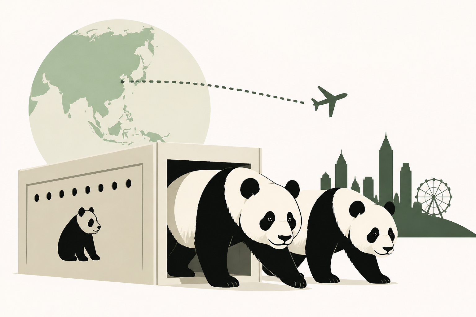 Two giant pandas arrive in Atlanta from China after Xi-Trump summit