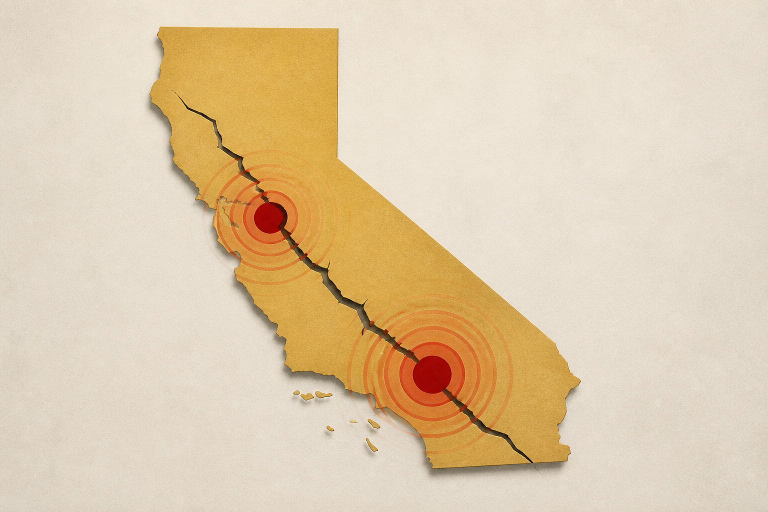 Two earthquakes strike California Sunday morning