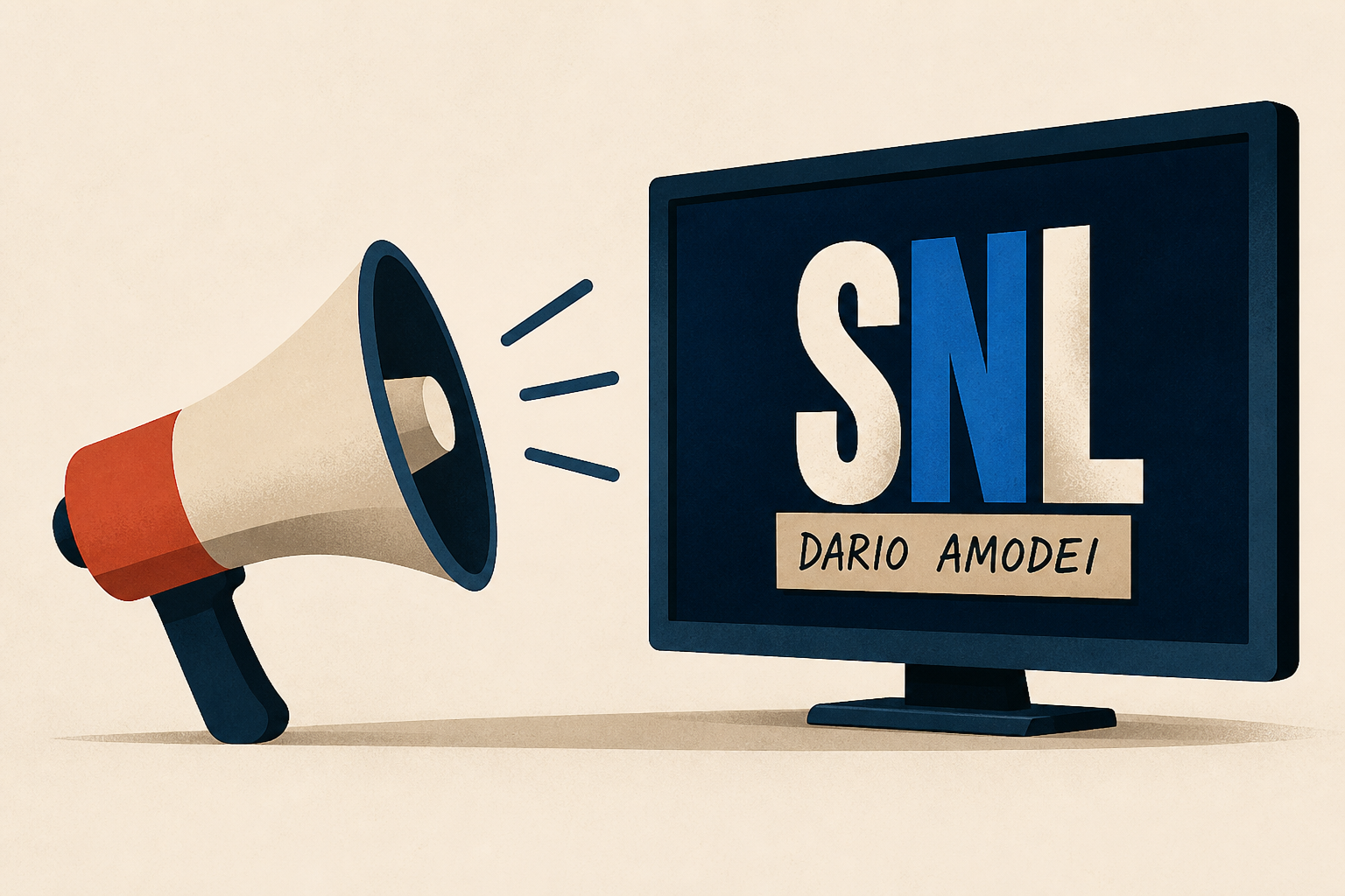I Urge You to Urge Others to Watch the 'SNL' Segment About Dario Amodei
