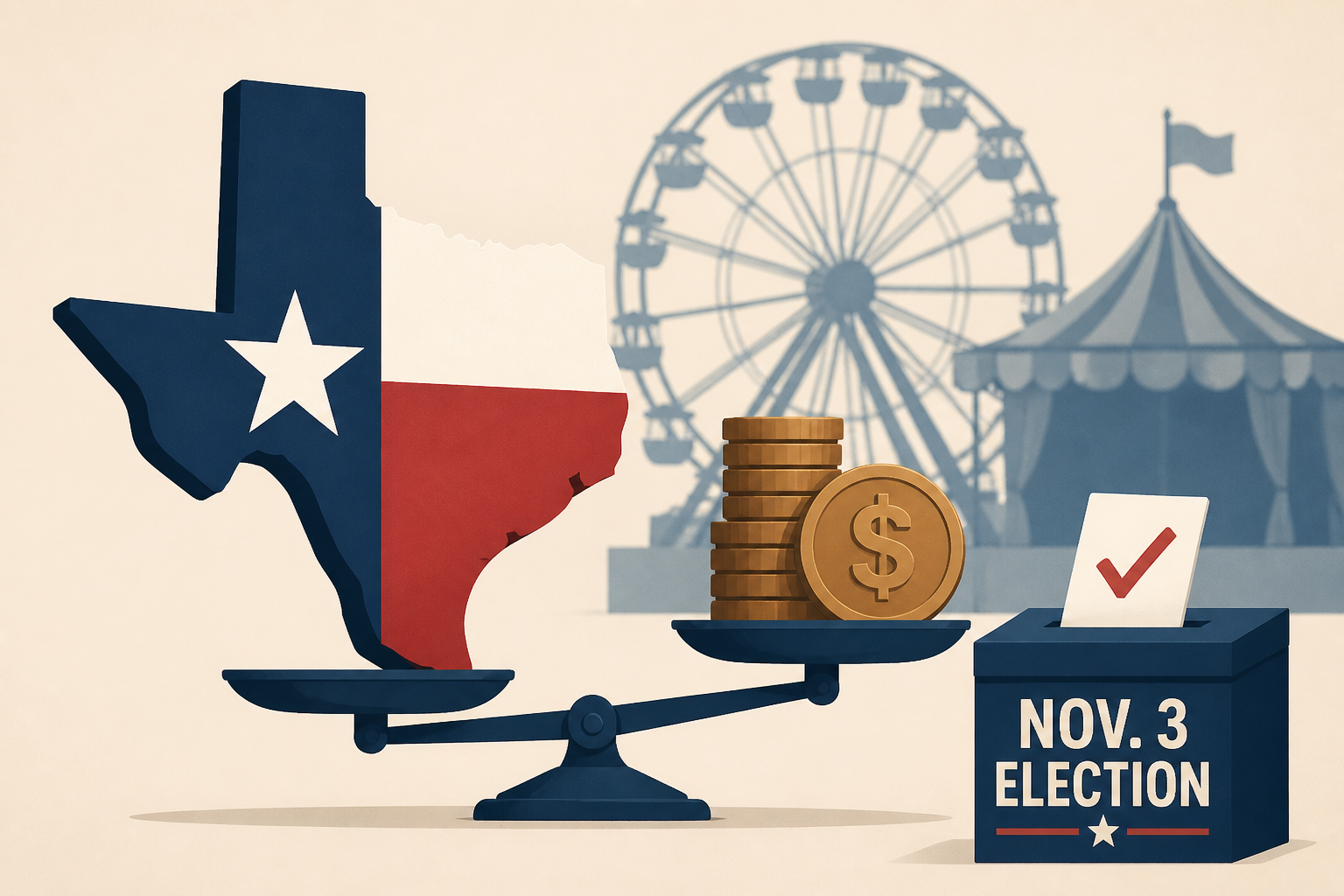 Texas voters at State Fair weigh economy ahead of Nov. 3 election