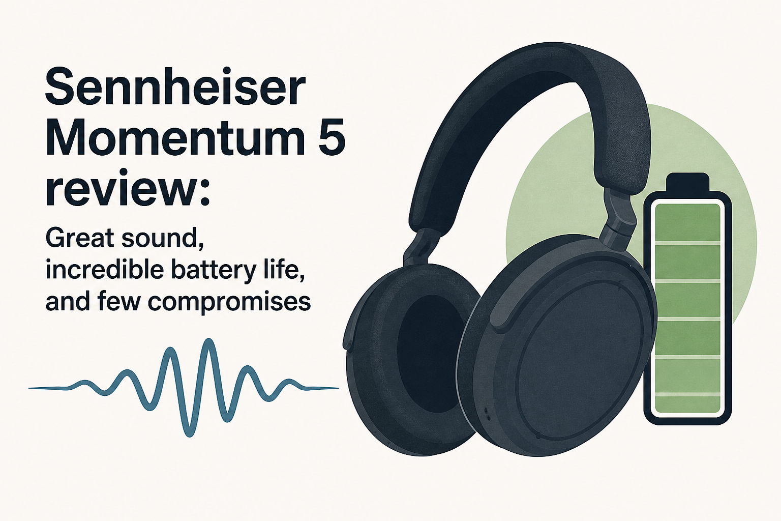 Sennheiser Momentum 5 review: Great sound, incredible battery life, and few compromises