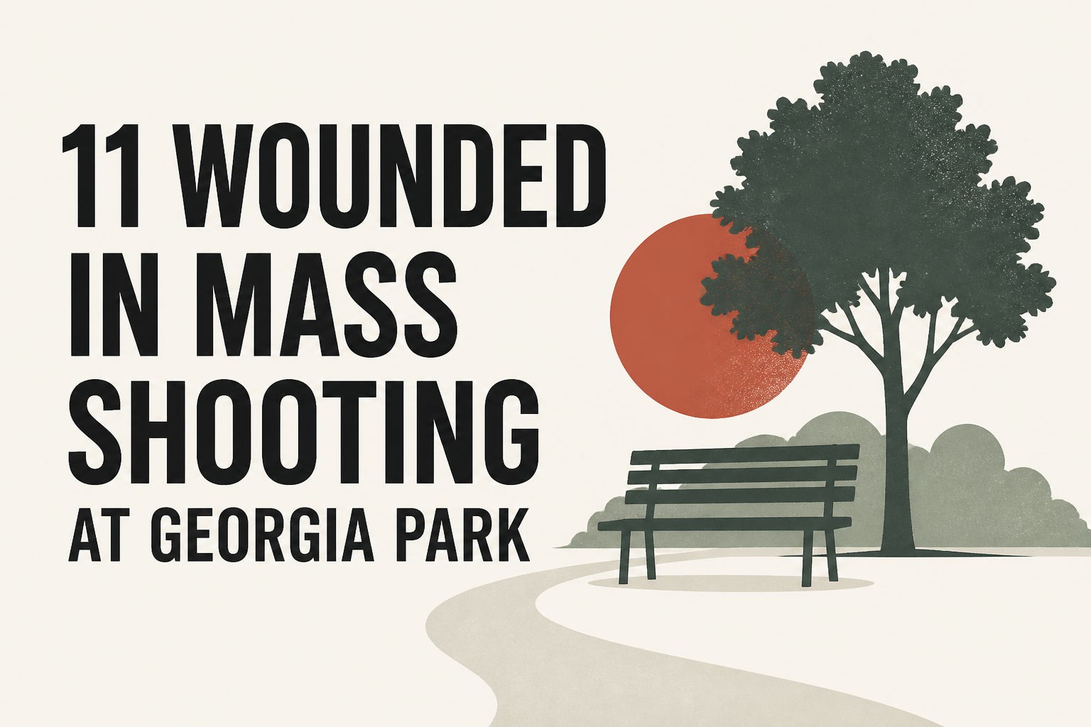 11 wounded in mass shooting at Georgia park