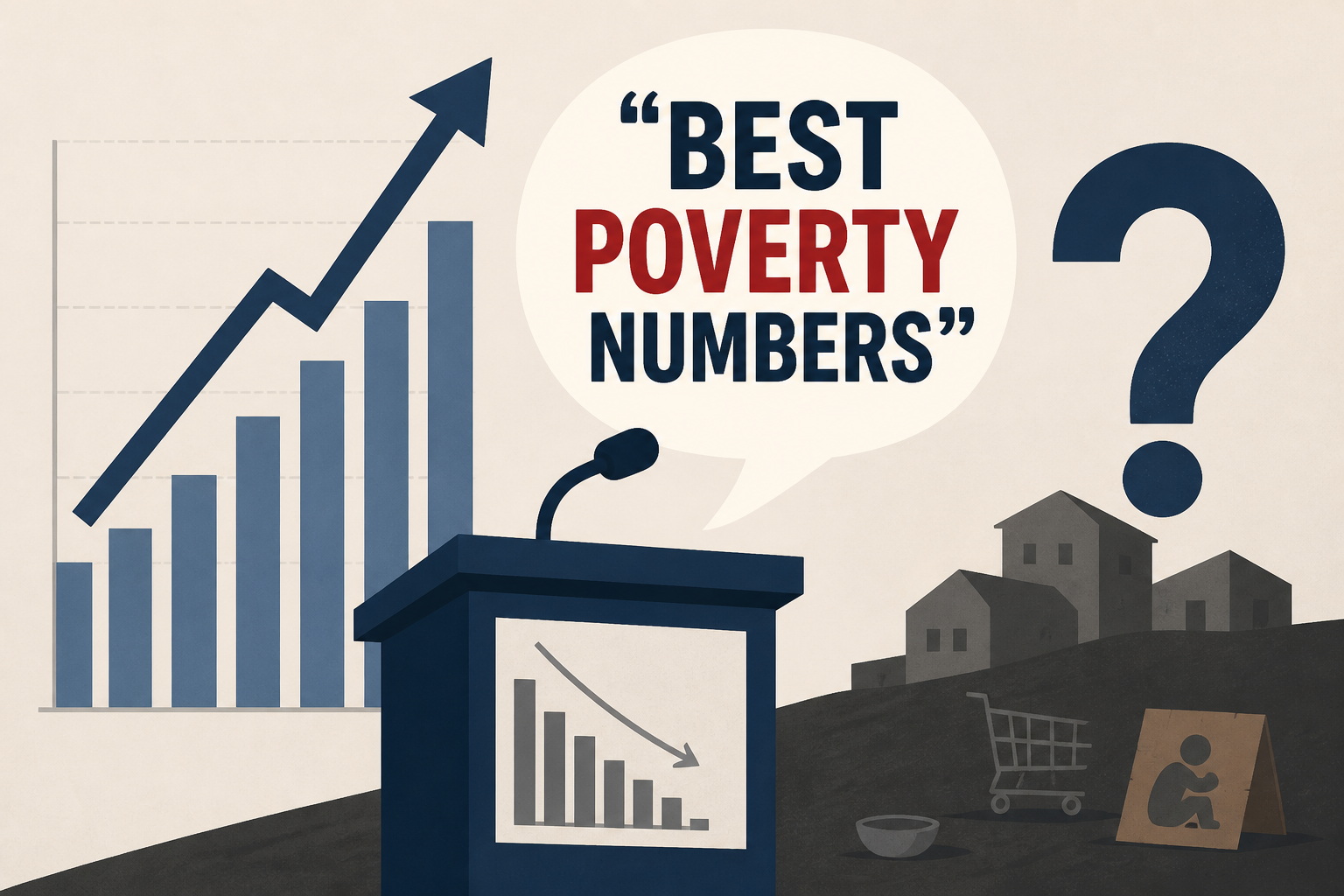 Trump raises eyebrows as he claims US has ‘best poverty numbers’