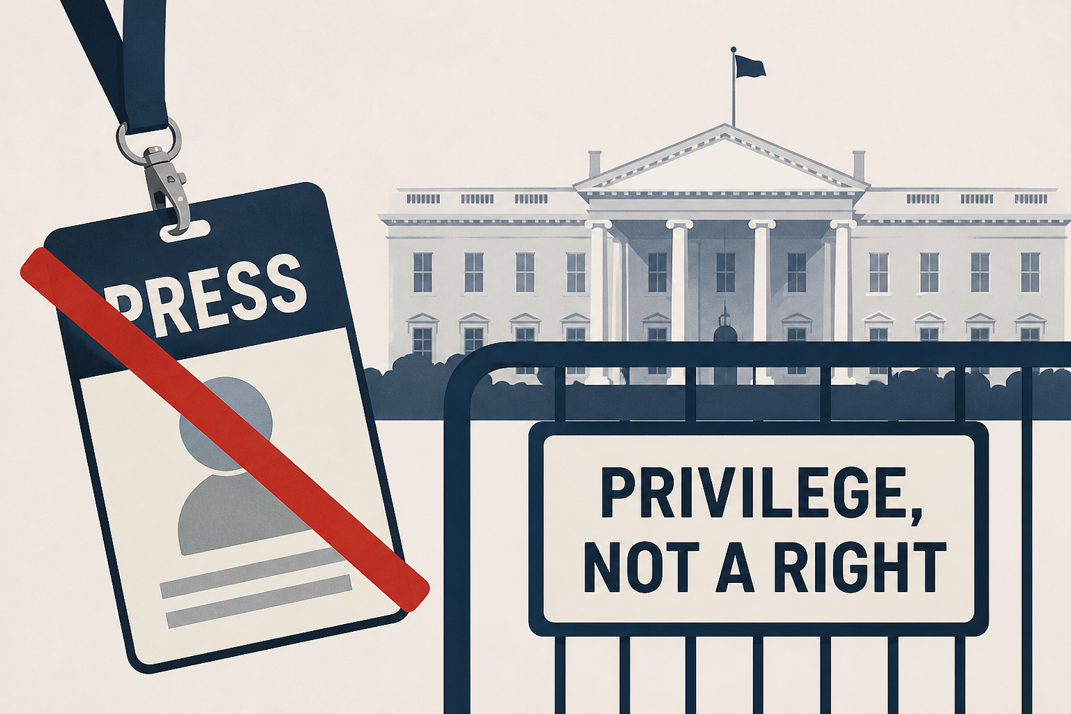 Blanche defends Trump’s White House media ban: ‘It is a privilege, not a right’
