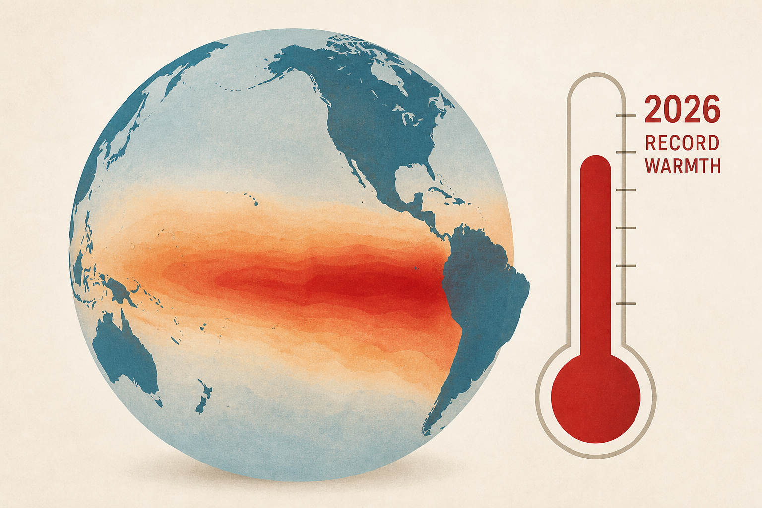 El Niño breaks record eastern Pacific warmth in 2026