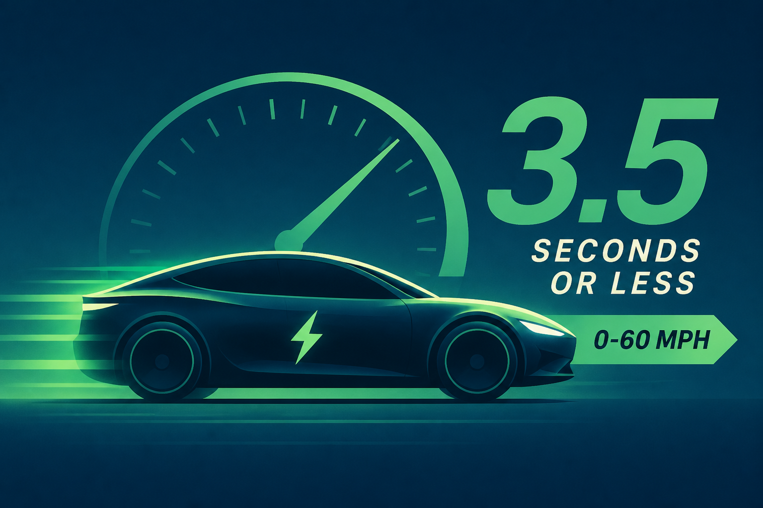 12 Quick EVs That Can Hit 60 MPH In 3.5 Seconds Or Less