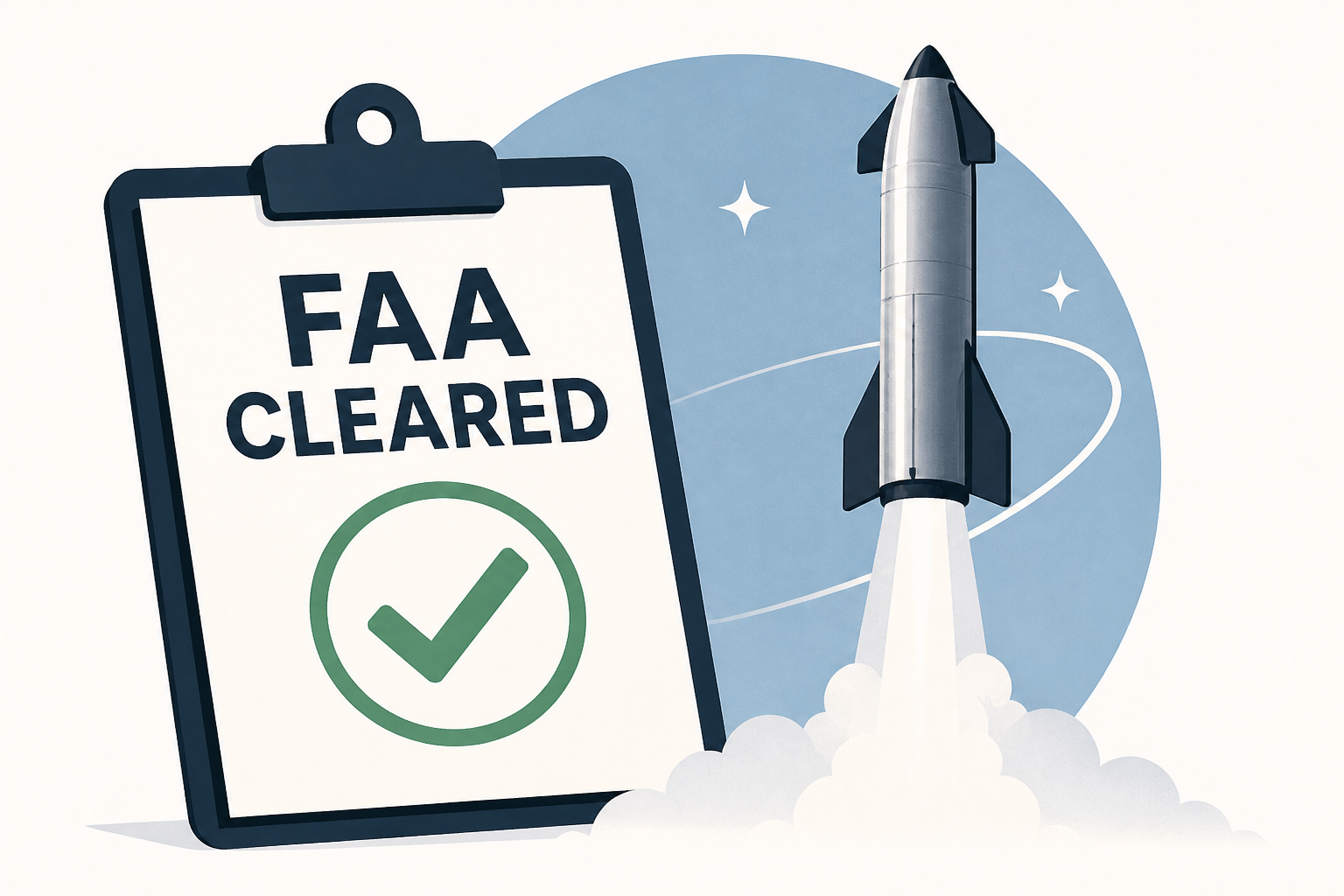 FAA Clears SpaceX For Starship 14 Flight
