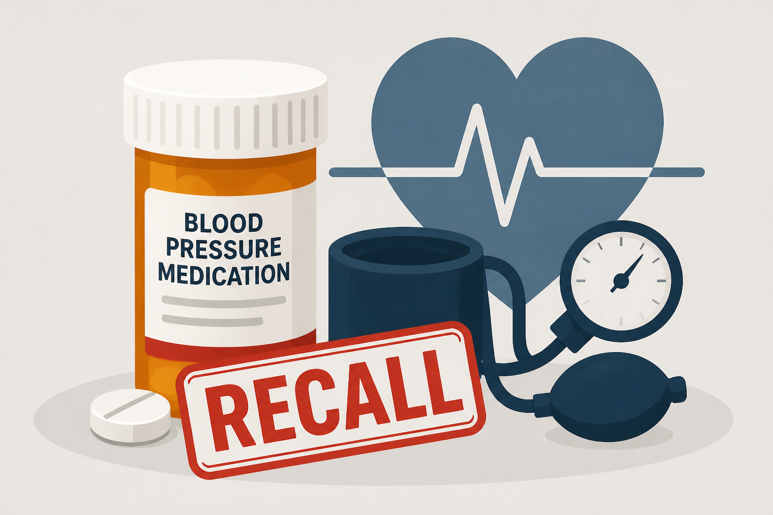FDA Announces New Nationwide Blood Pressure Medication Recall