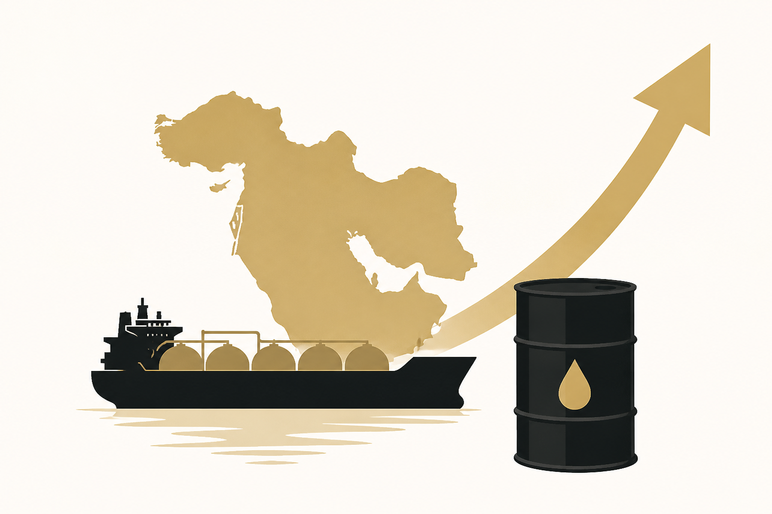 Middle East Oil Exports Rebound to 12.8 Million Bpd
