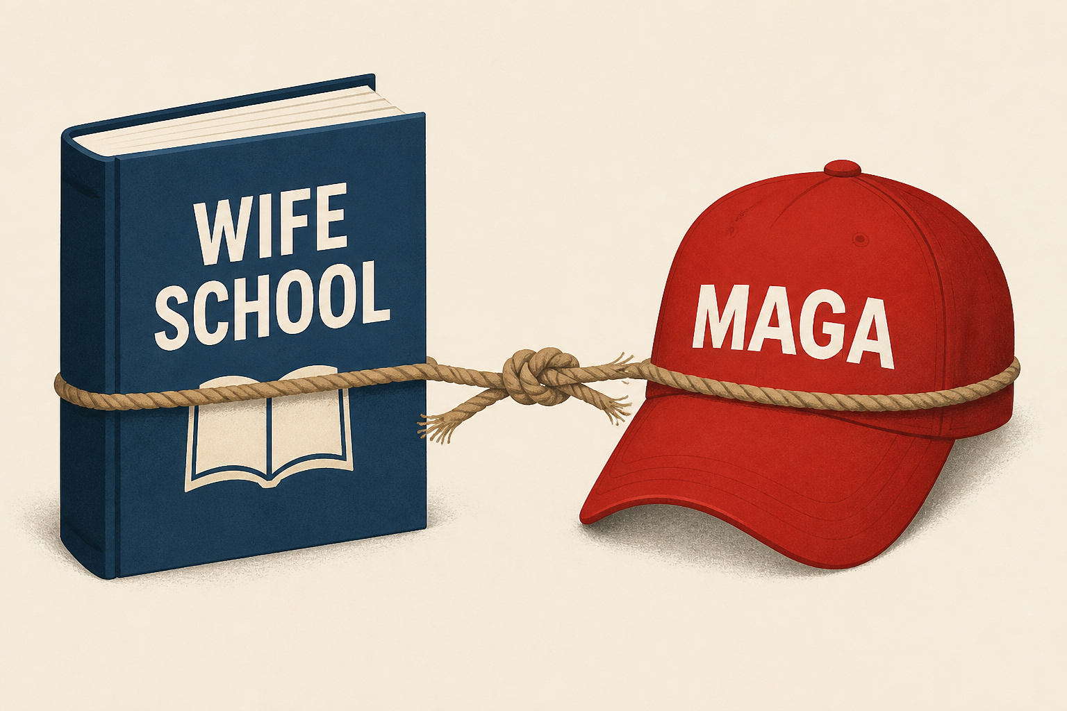 Wife school can't fix MAGA husbands