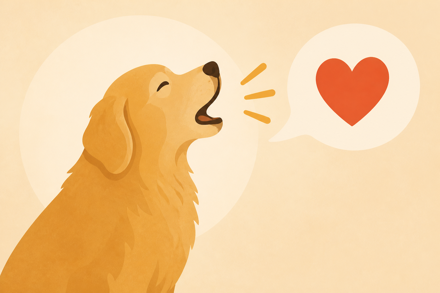 Senior Golden Retriever Bruce Finally Barks After Months of Silence, and It's Adorable!