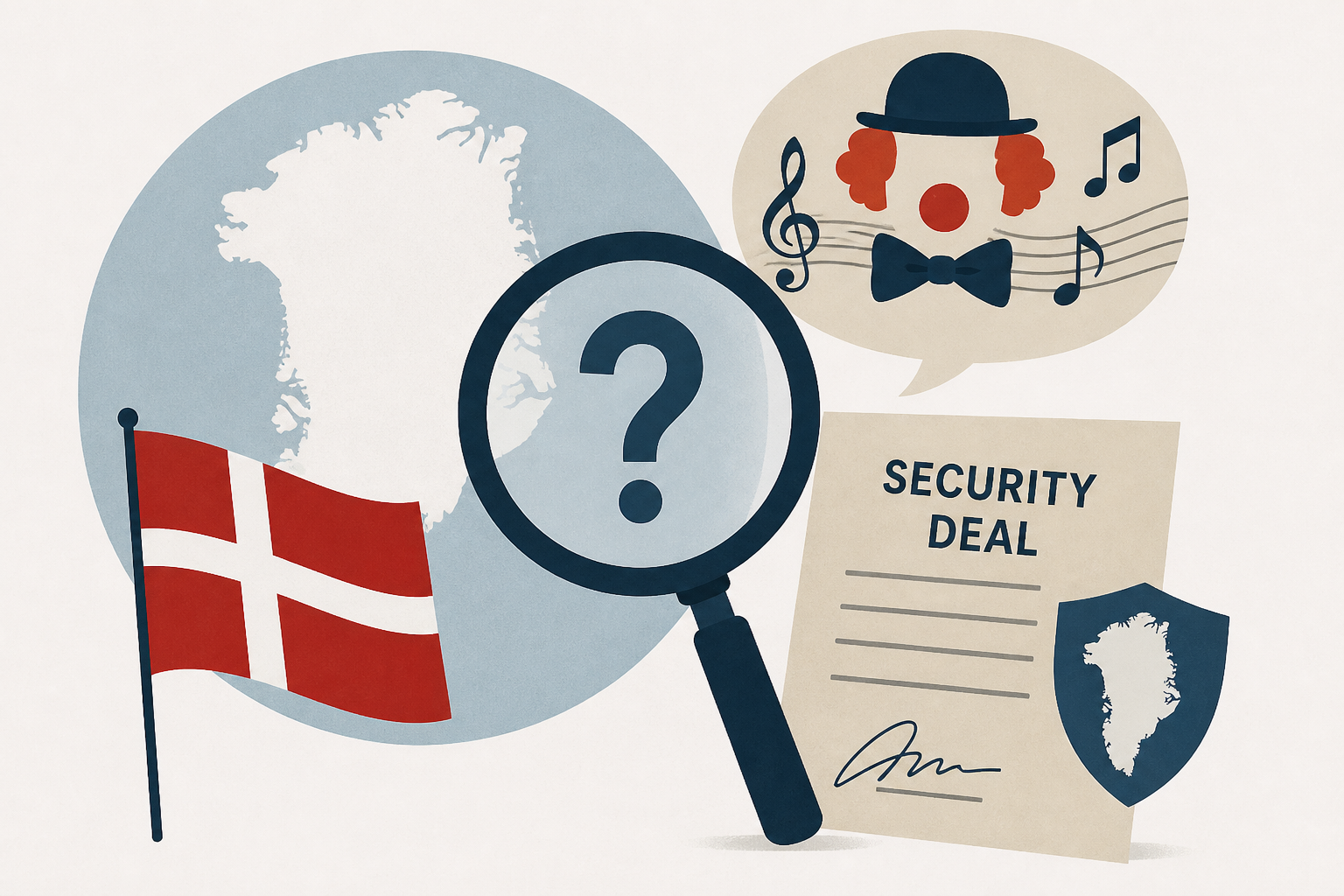 Fact check: Did Denmark play 'Send in the Clowns' song before signing US-Greenland security deal?