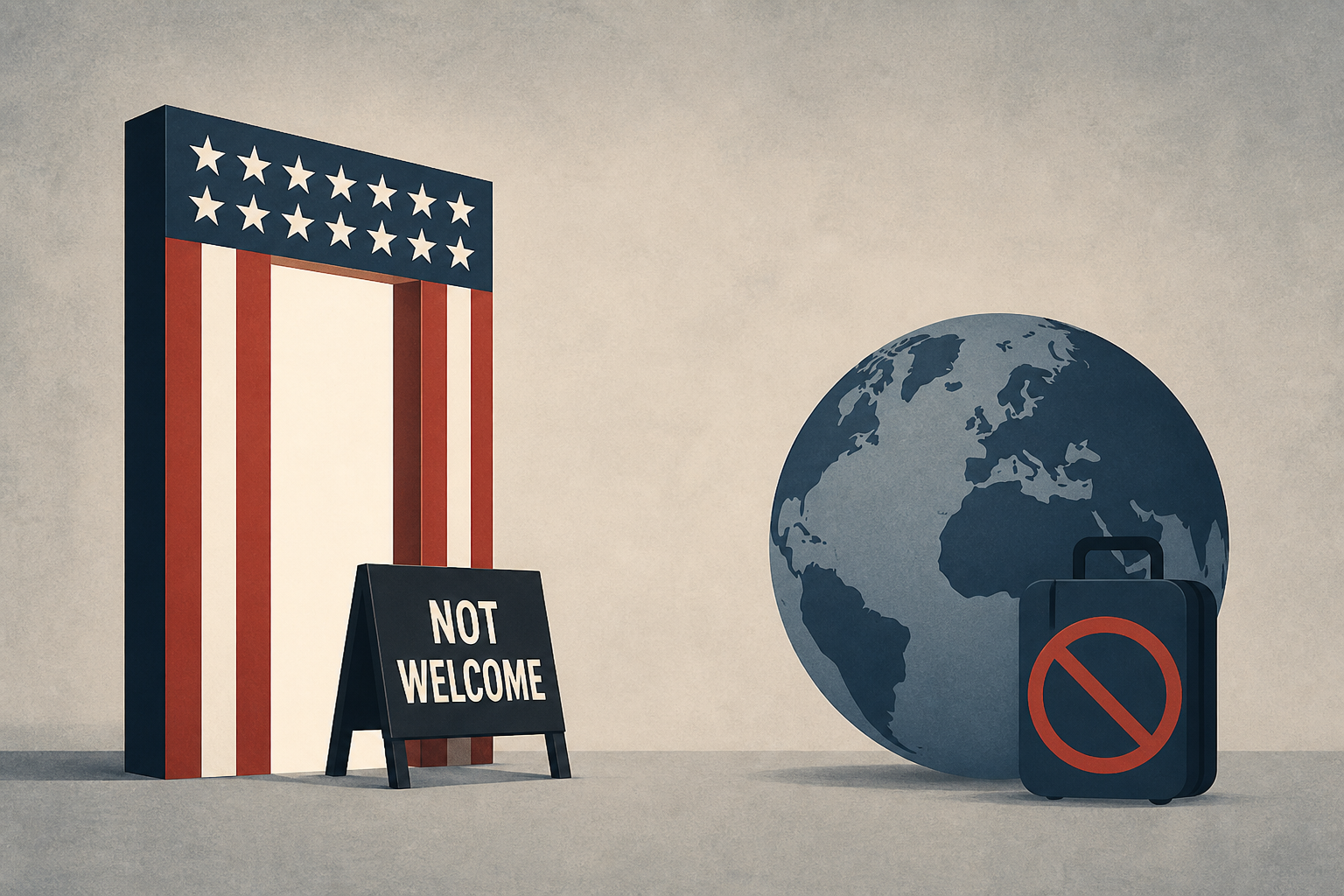 Allies Refuse to Visit U.S. in ‘Mind-Boggling’ Collapse Under Trump