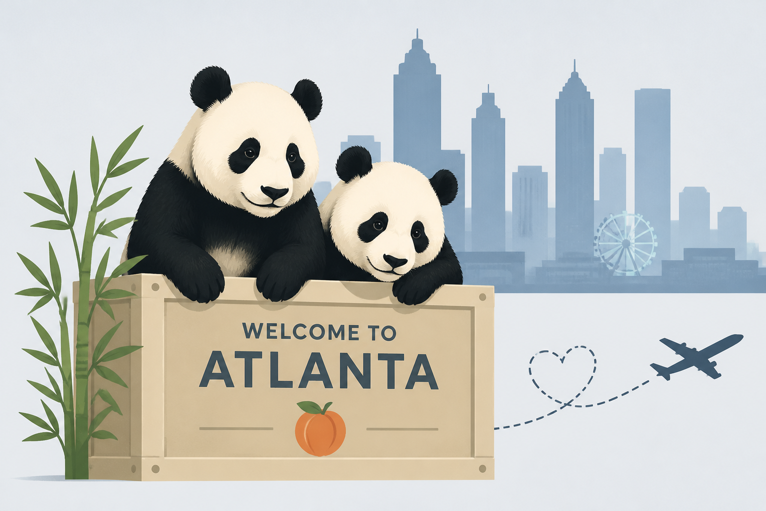 The newest pandas in the US have arrived in Atlanta. What we know about Ping Ping and Fu Shuang