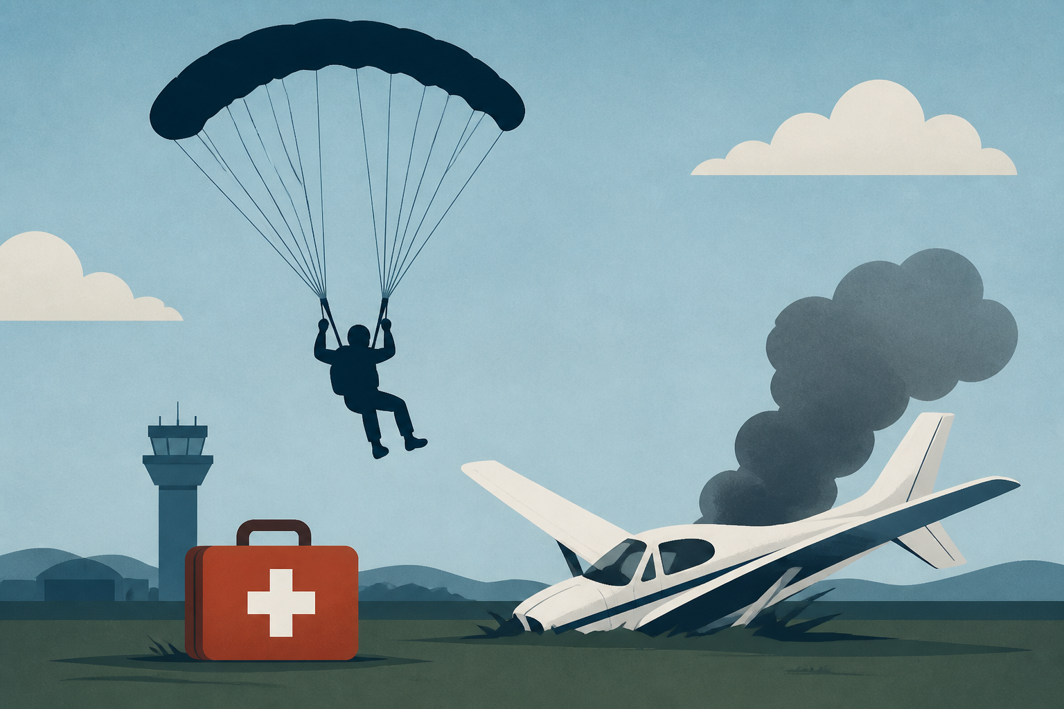 Skydivers alert emergency crews, assist after plane crashes near East Troy airport