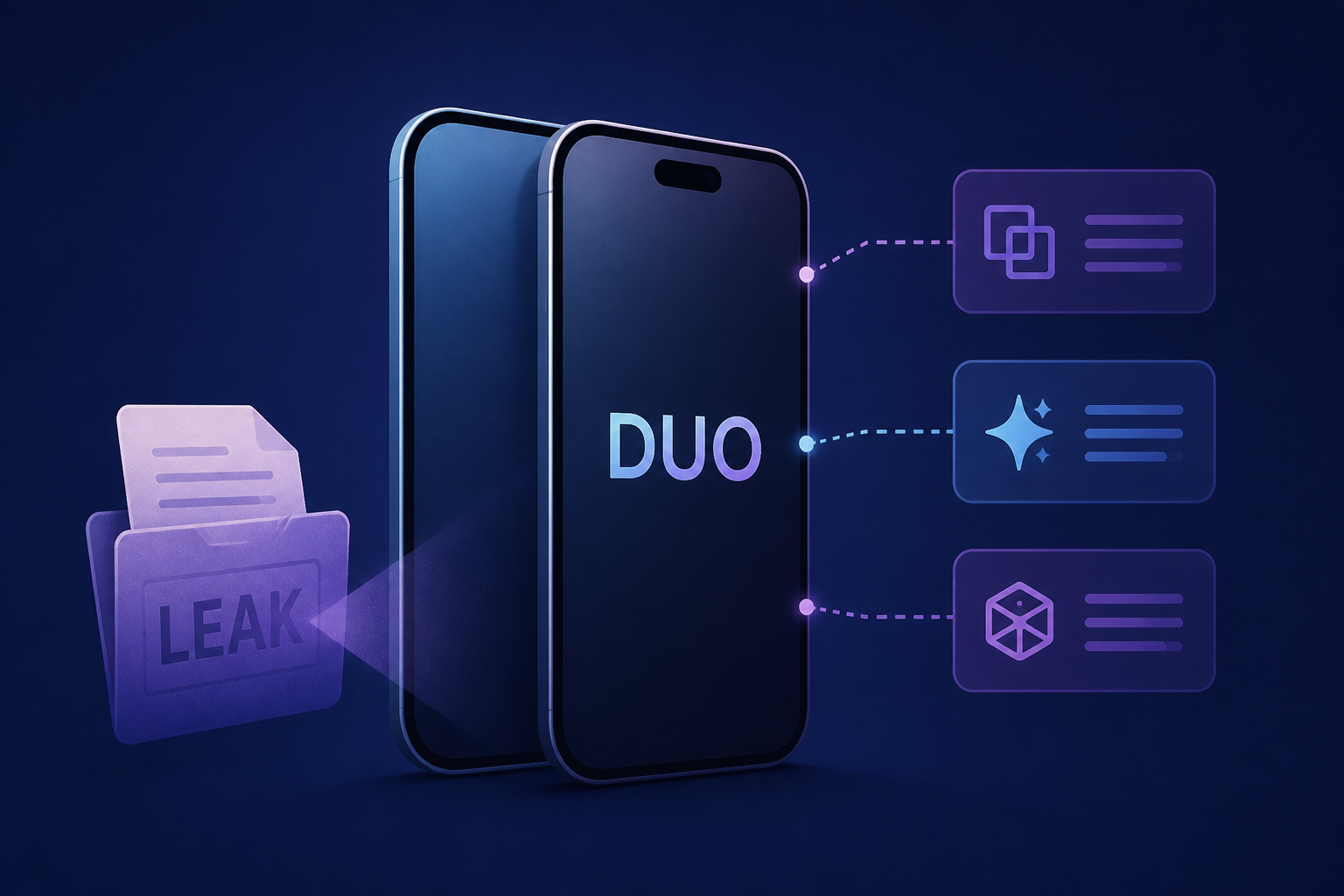 Leak reveals new iPhone Duo features not yet announced