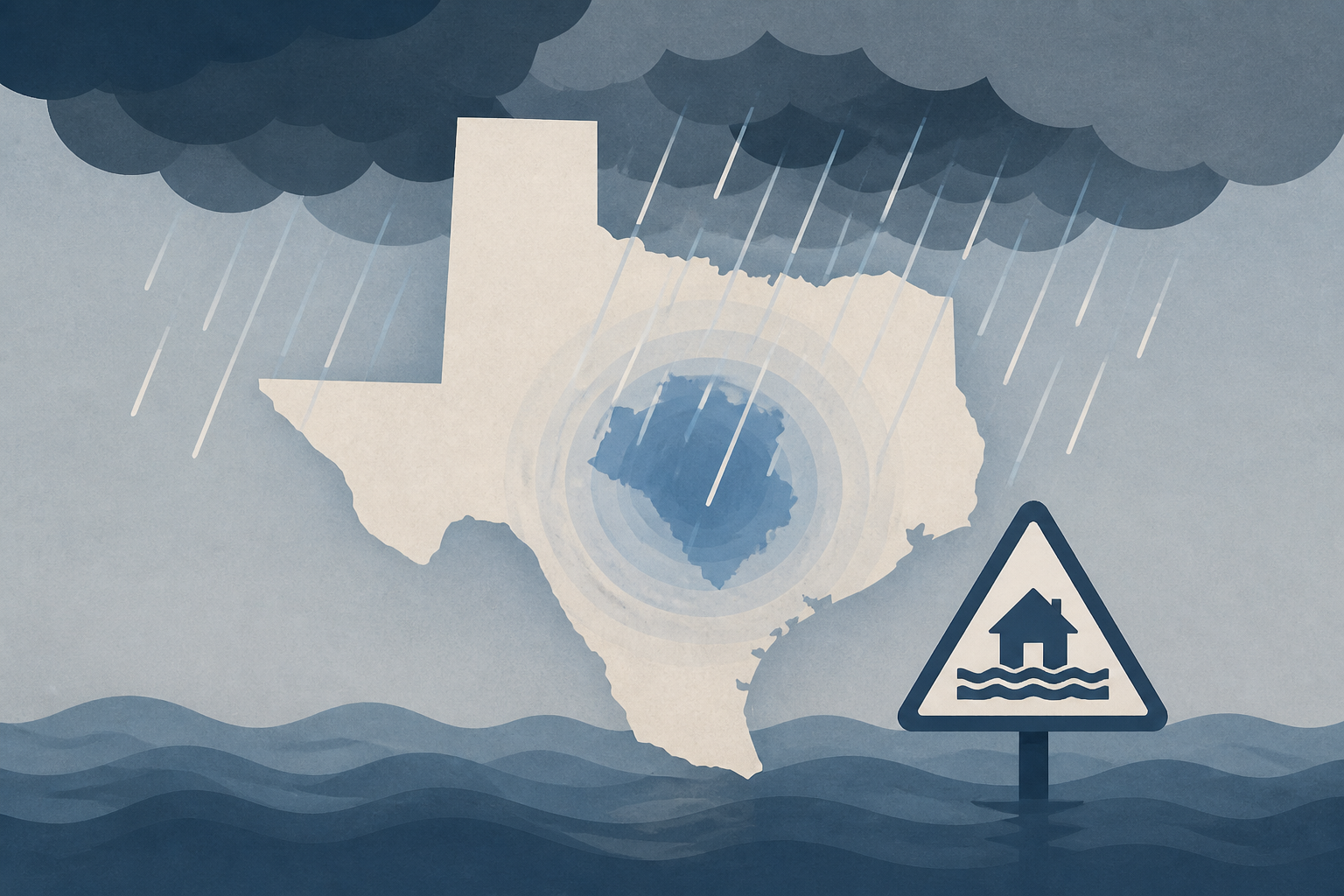 Heavy rains are inbound to Texas this week, with flooding likely in central parts of the state