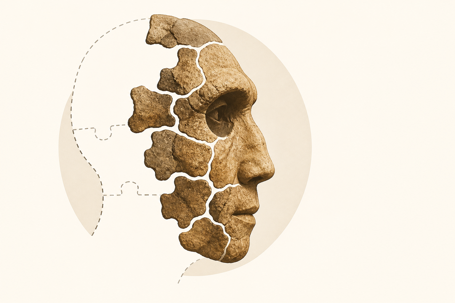 An ancient human face emerges from pieced together Moroccan fossil remains