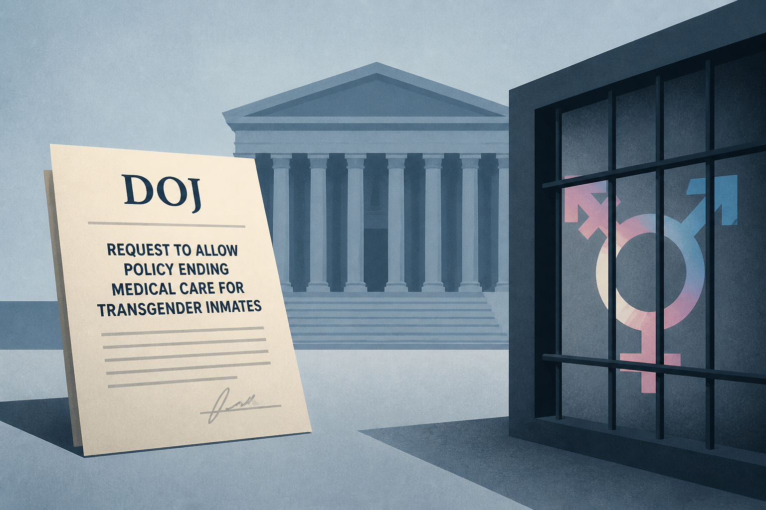 DOJ asks Supreme Court to allow policy ending medical care for transgender inmates