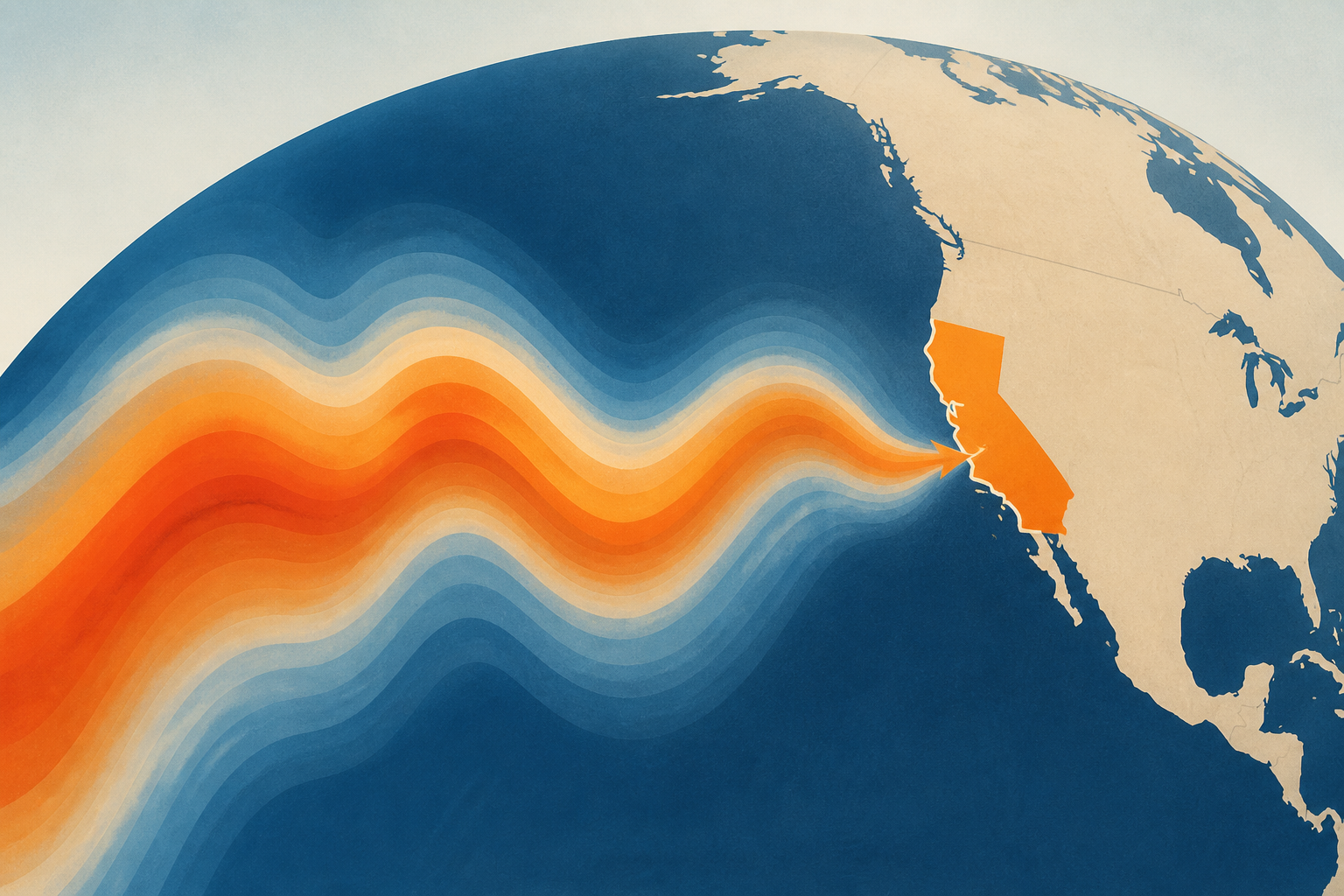 Concern mounts over slow-moving, planetary-scale ‘Kelvin’ wave heading for California