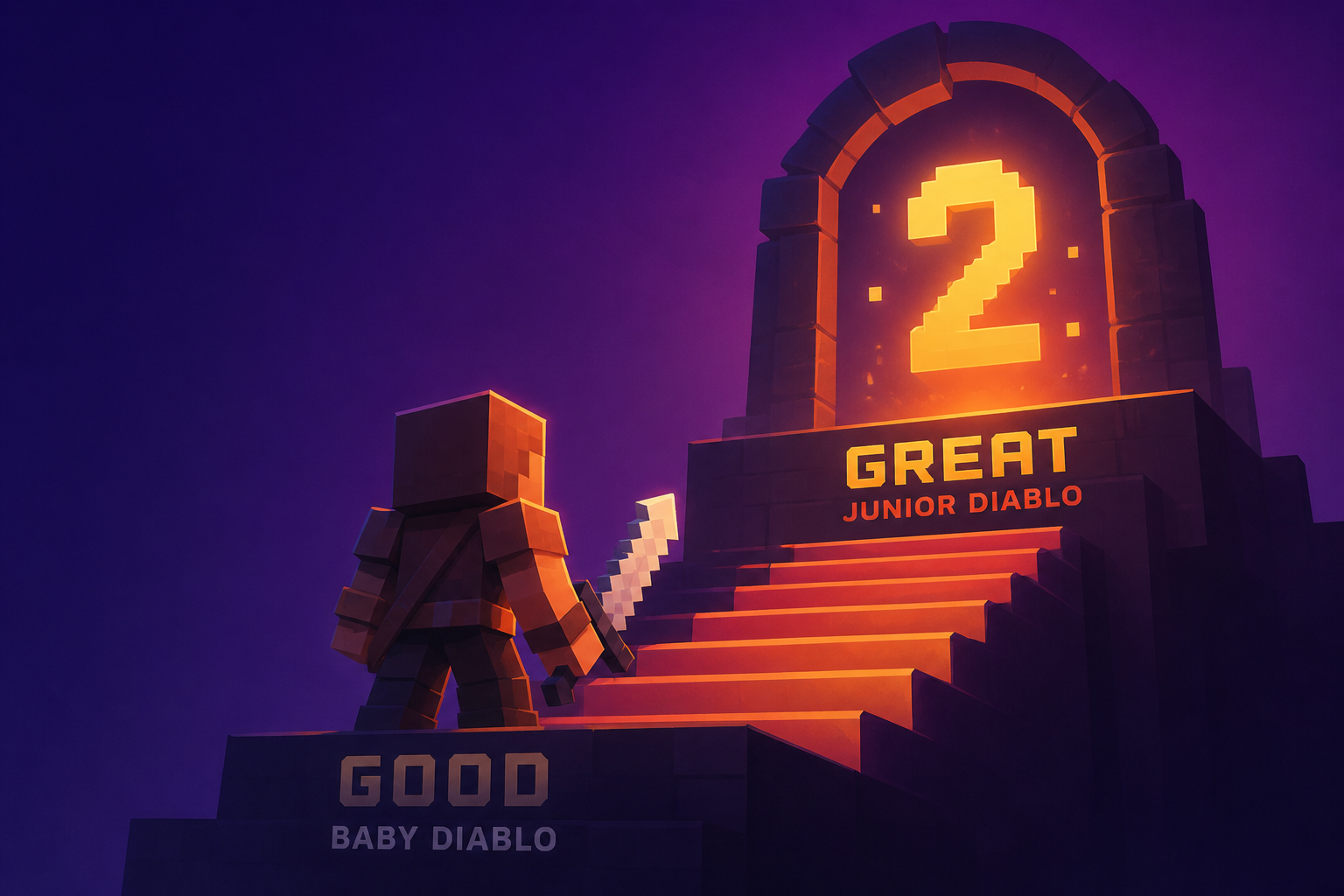 Minecraft Dungeons 2 Goes from Good Baby Diablo to Great Junior Diablo