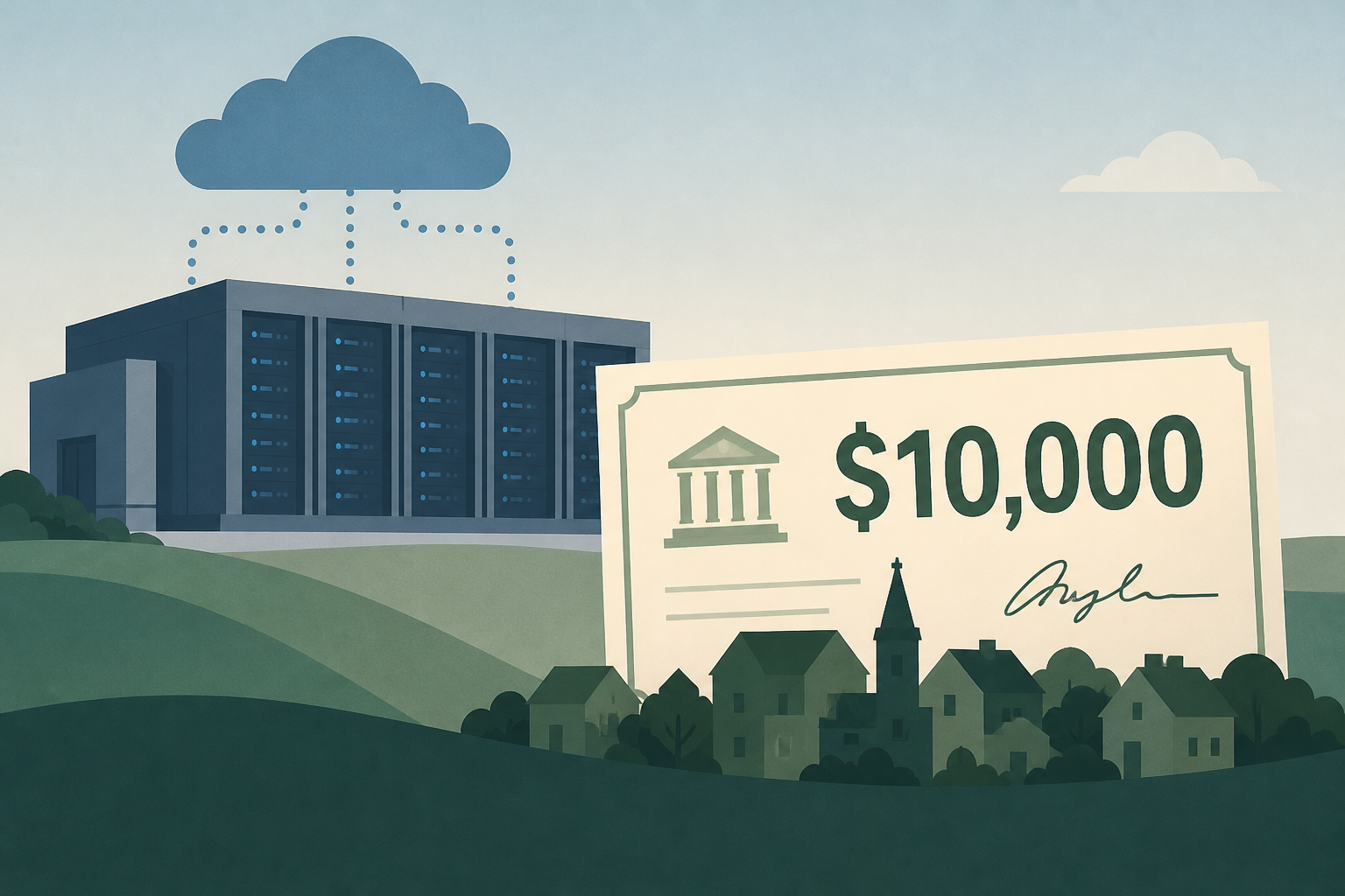 Everyone in Hazle Township, Pennsylvania gets $10K if data center is built
