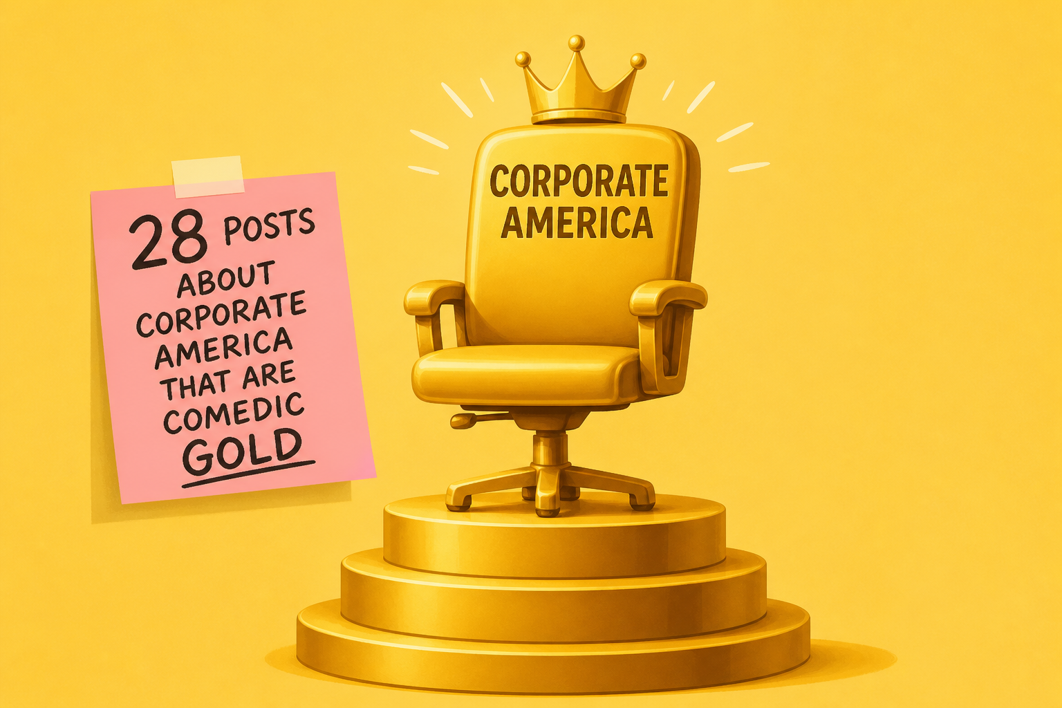28 Posts About Corporate America That Are Comedic GOLD