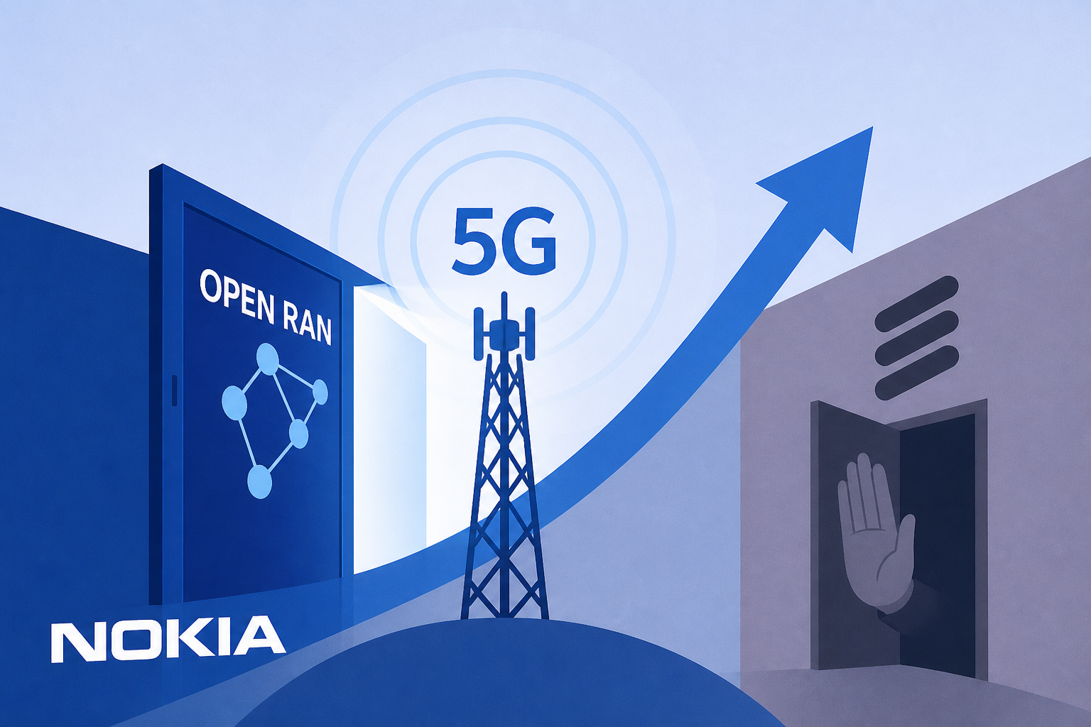 Nokia puts new open RAN tech in 5G revival bid as Ericsson demurs