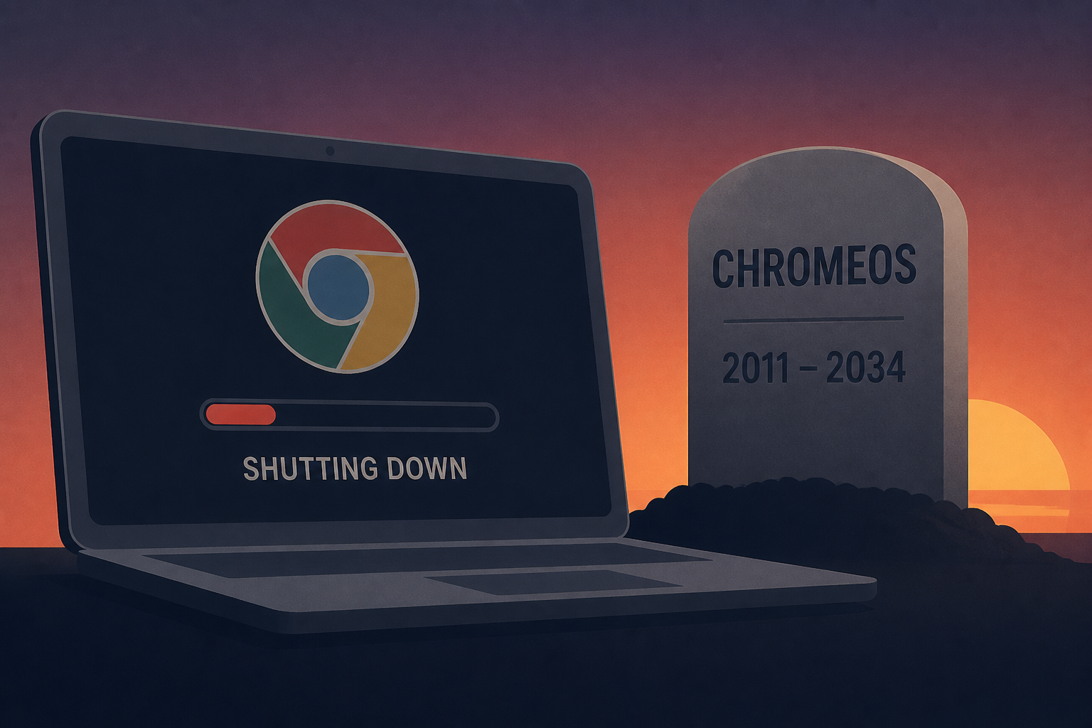 Google seemingly confirms plans to kill ChromeOS in 2034