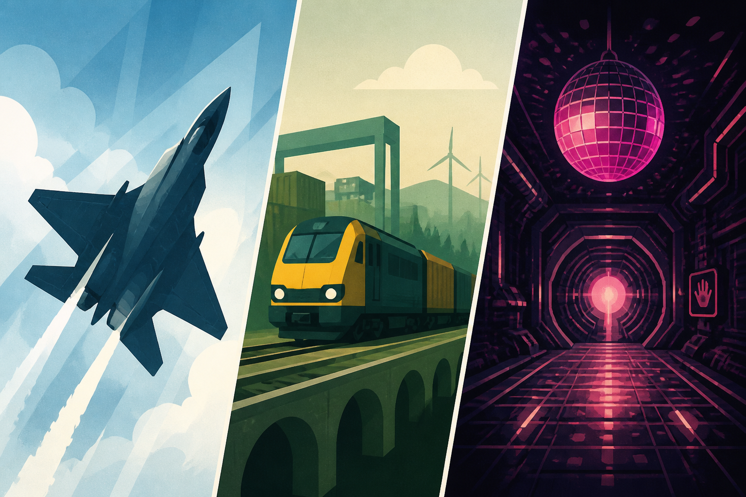 This week in PC games: new Ace Combat, Transport Fever 3, and a System Shock-alike set on a disco space station