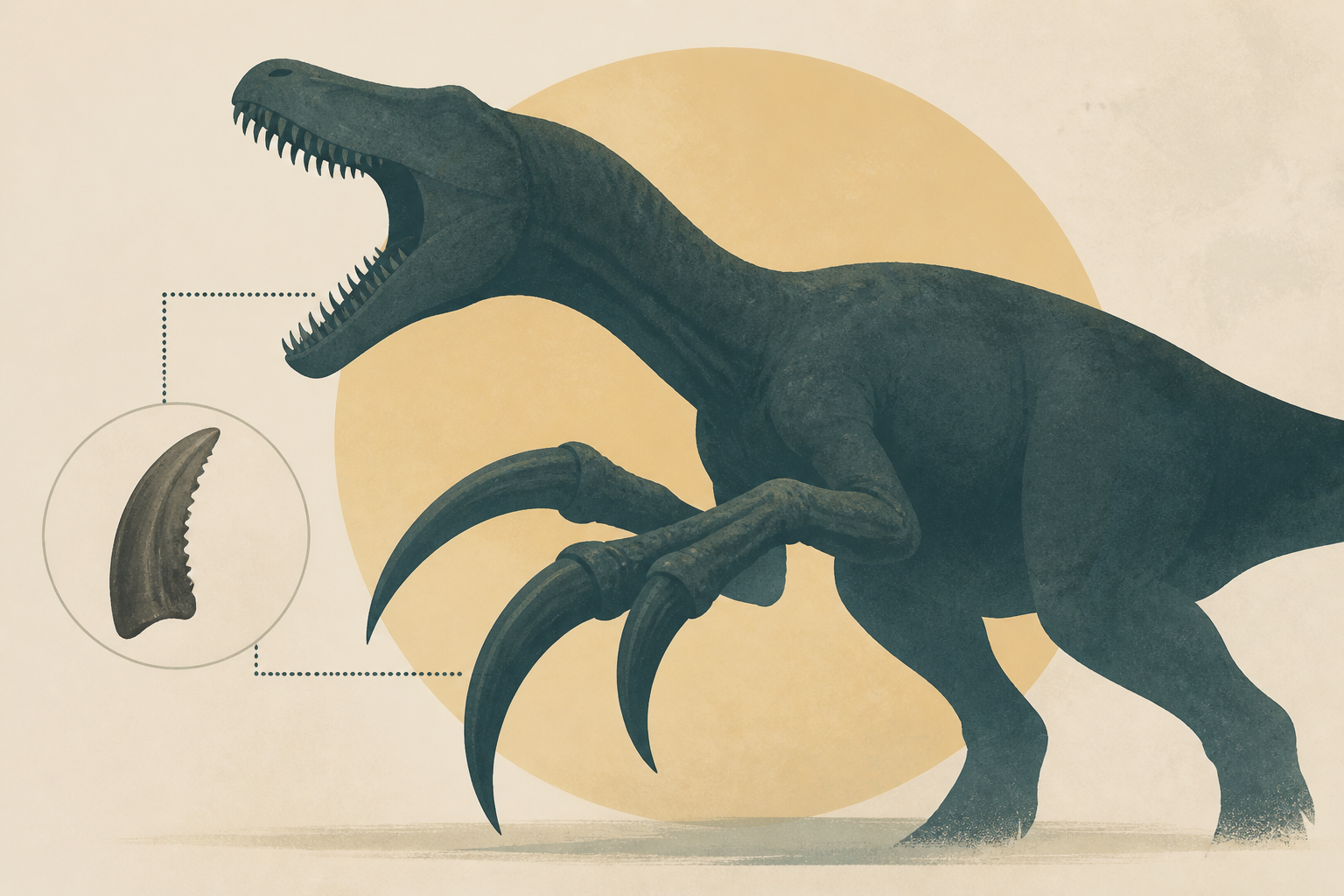 3-foot claws, tons of teeth: Scientists find ‘anatomically bizarre’ giant dinosaur