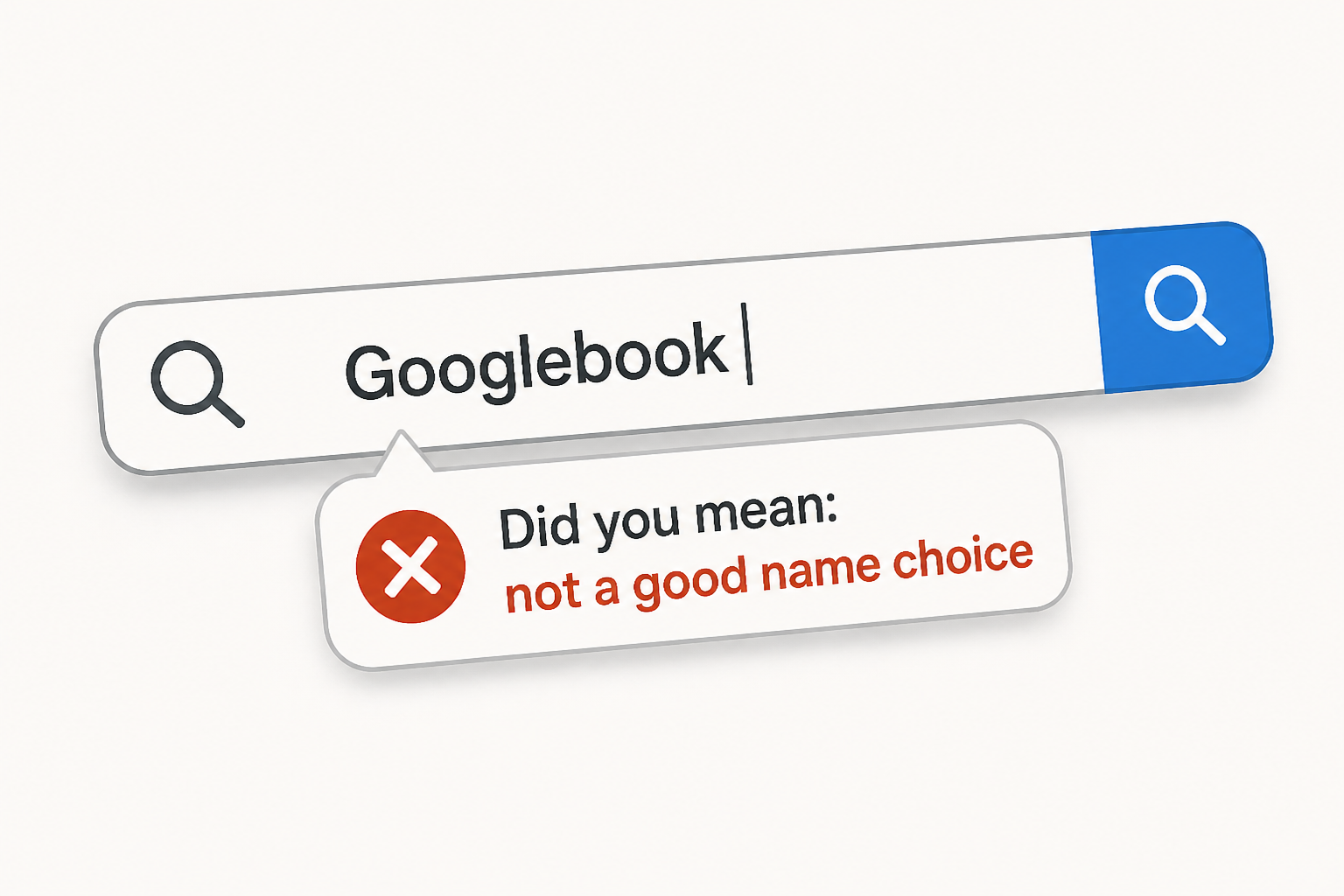 Even Google Search thinks 'Googlebook' isn't a good name choice