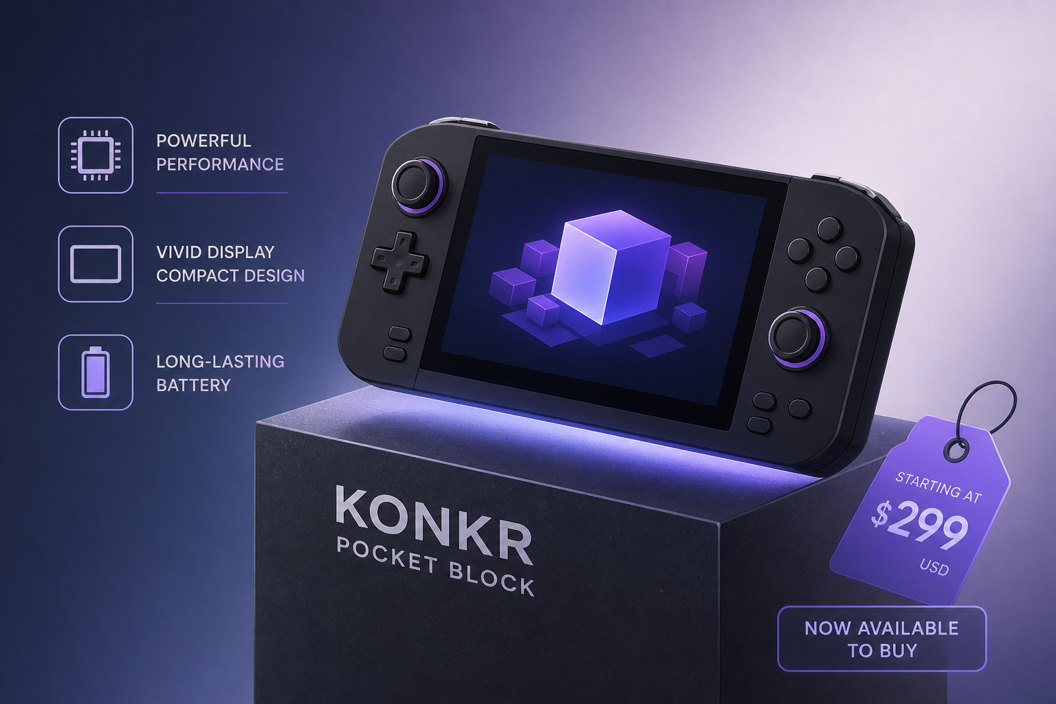AYANEO Reveals KONKR Pocket Block Specs & Pricing - Now Available To Buy