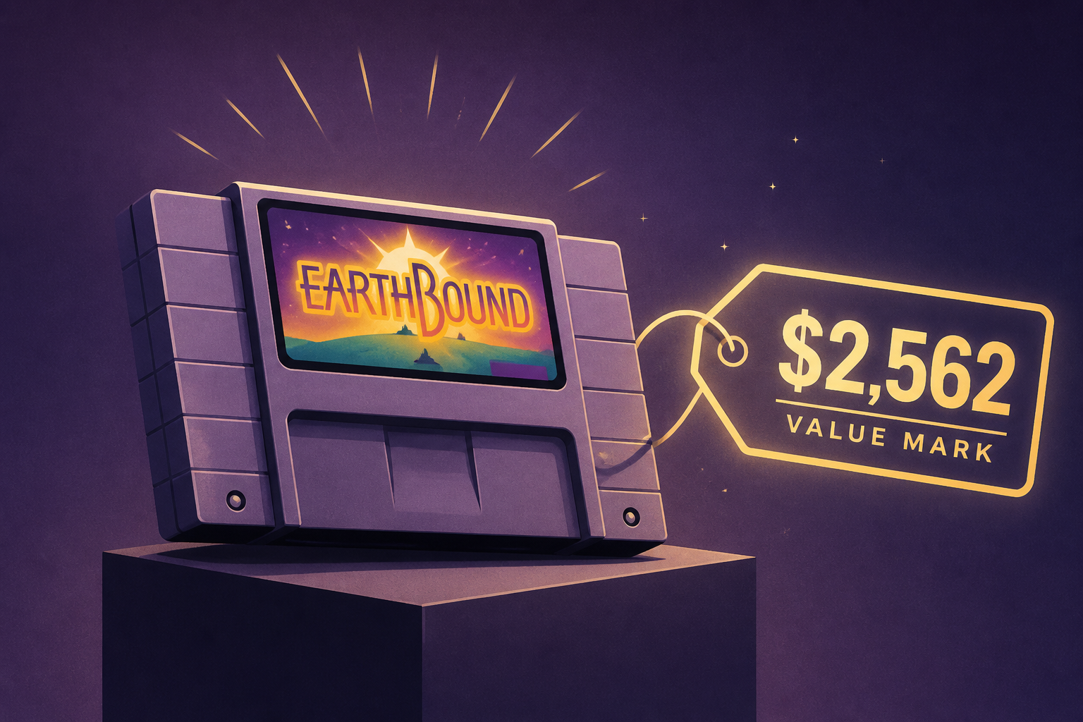 Retro video games EarthBound hits $2,562 value mark
