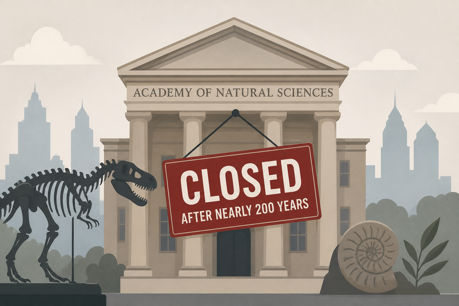 Philadelphia's Academy of Natural Sciences closes for good after nearly 200 years