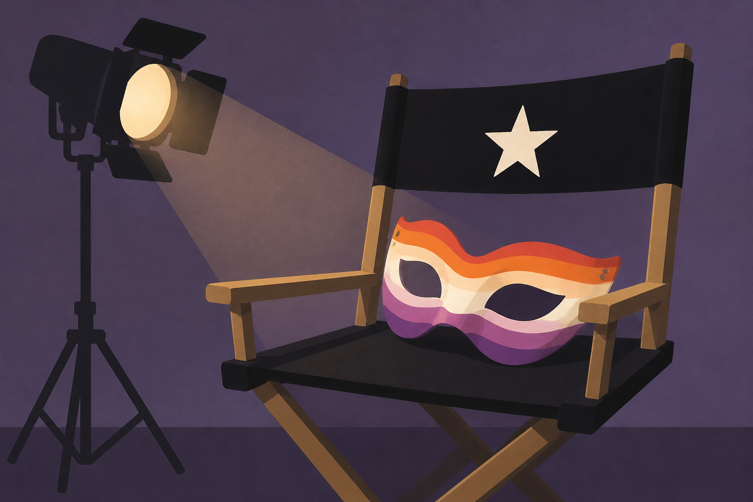 Obviously, Hollywood is interested in that viral lesbian bar masking story