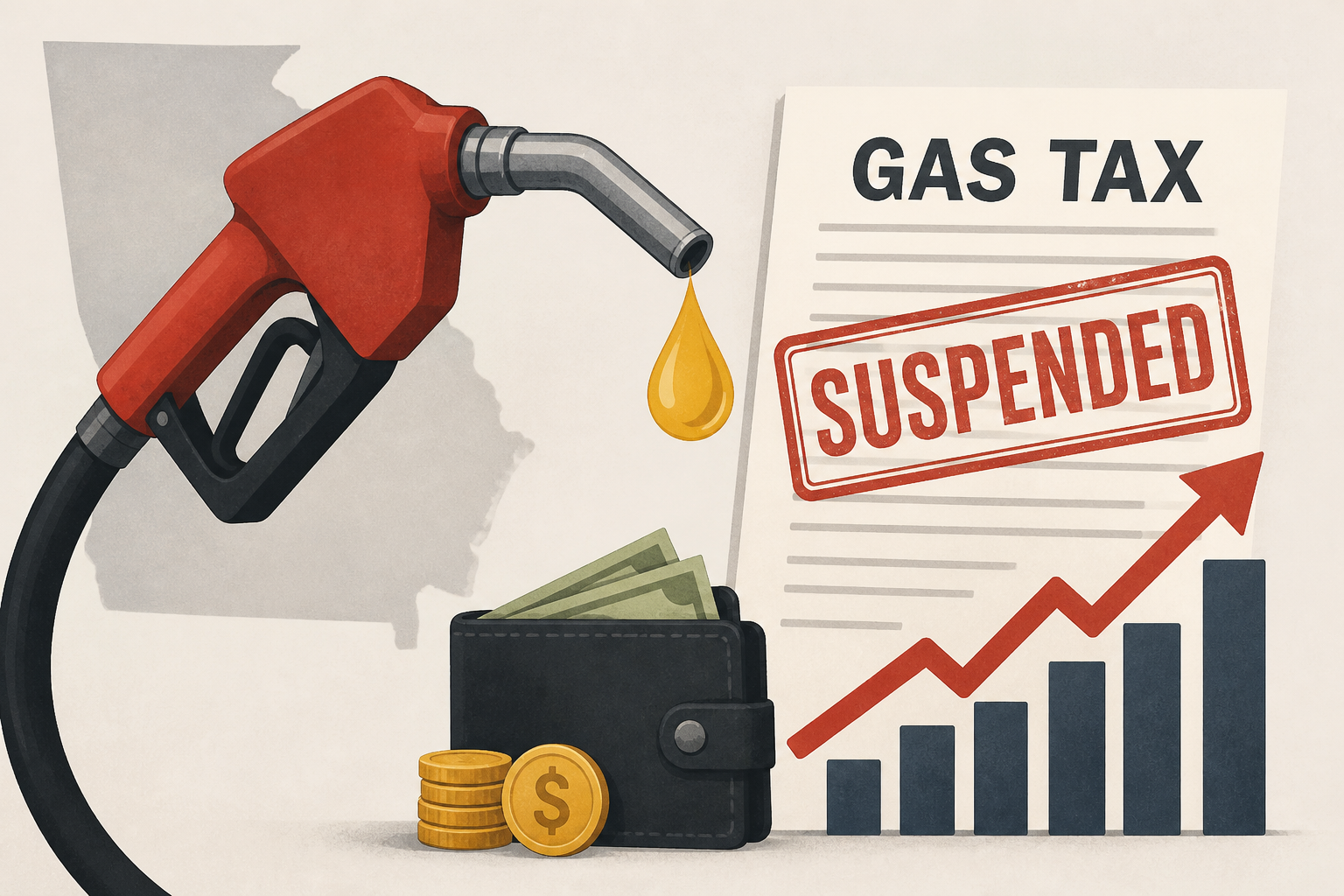 Brian Kemp suspends Georgia’s gas tax as Iran war squeezes drivers