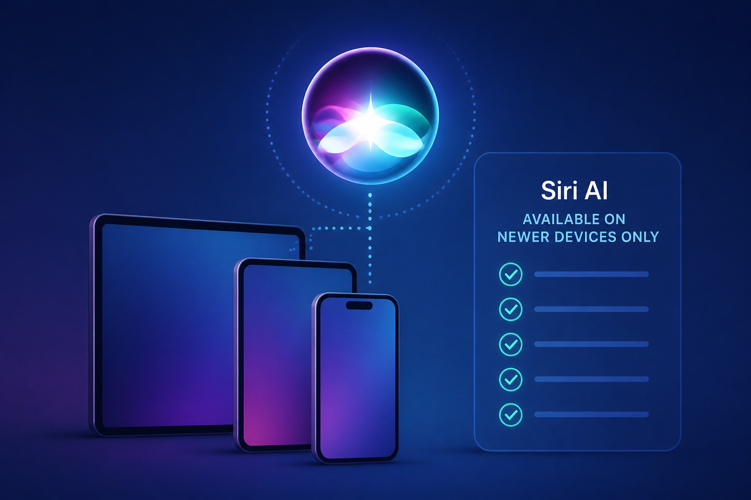 Siri AI is available on newer Apple devices only, here’s the full list