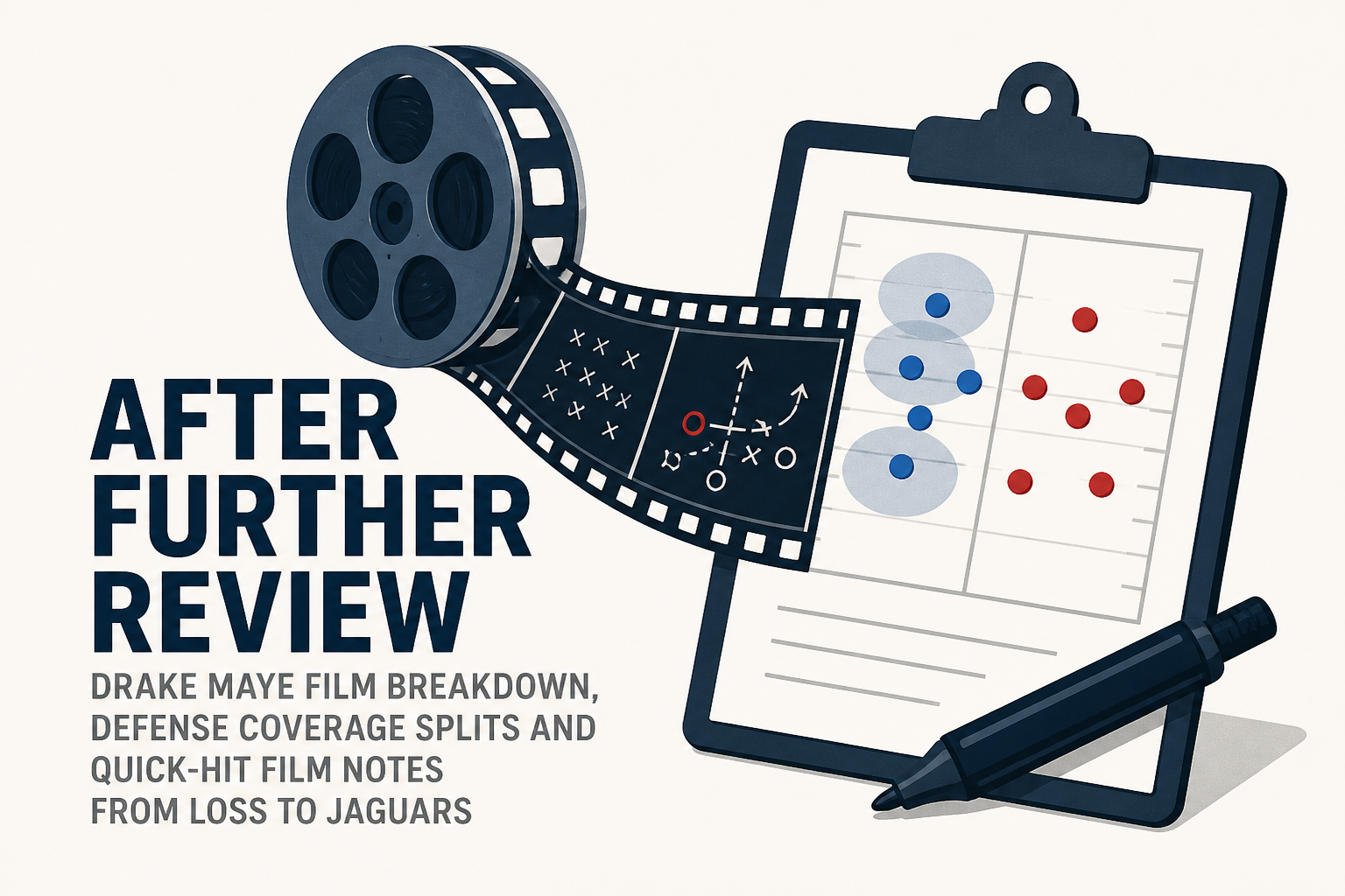 After Further Review: Drake Maye film breakdown, defense coverage splits and quick-hit film notes from loss to Jaguars