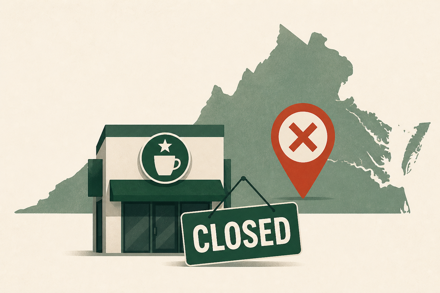 Here are the Starbucks locations closing in Virginia