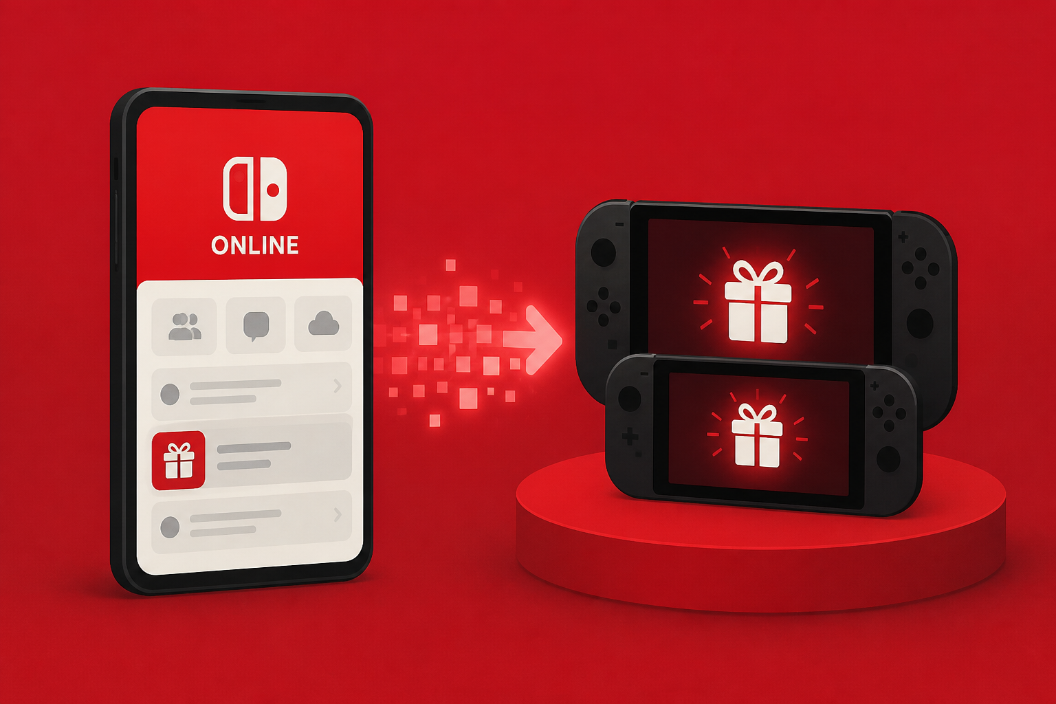 Nintendo Switch Online app datamine points to event gifts system for Switch 2 and Switch