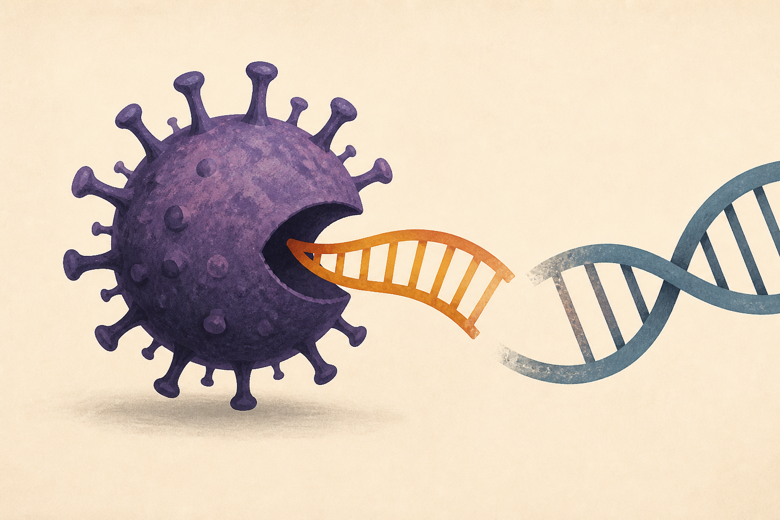 This Virus Stole a Human Gene and Won’t Let Go of It
