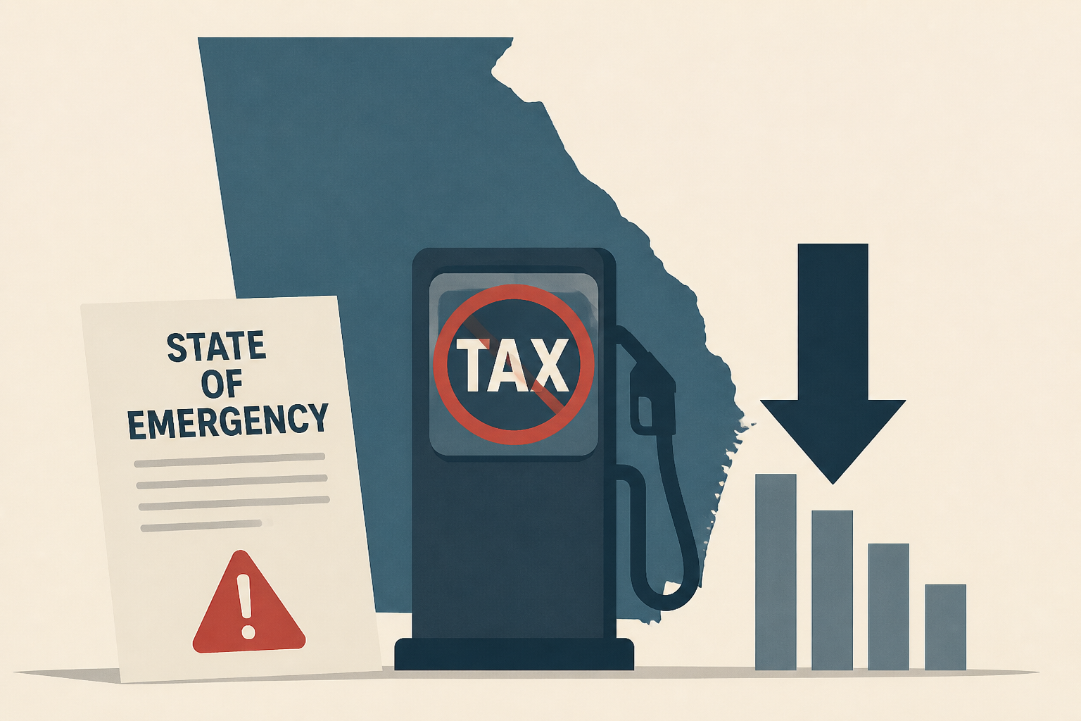 Gov. Kemp declares state of emergency, suspends state’s gas tax