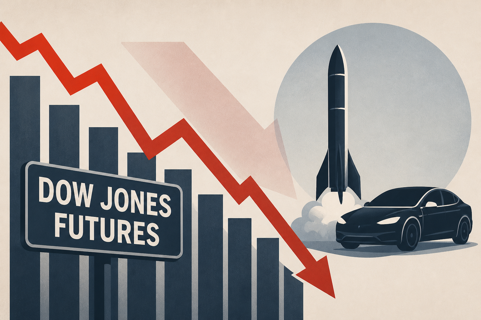 Dow Jones Futures: Trump Sparks Stock Market Losses; Elon Musk-Led SpaceX, Tesla In Focus