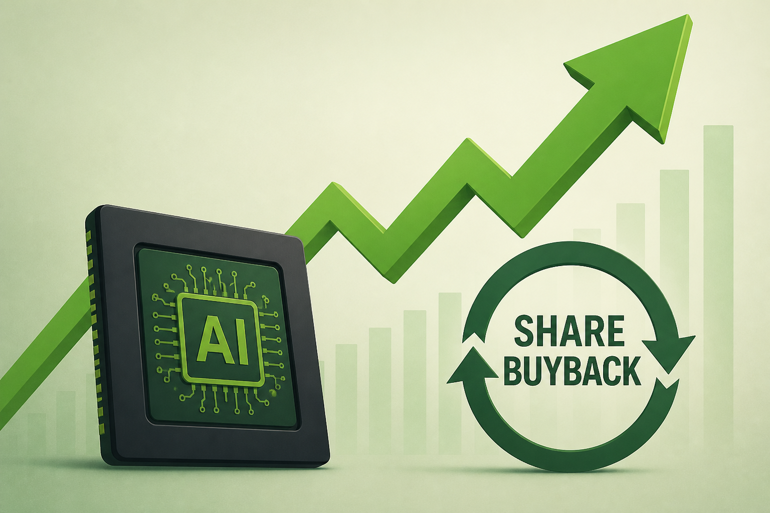 Nvidia Stock Rises As AI Chipmaker Plans Huge Share Buyback