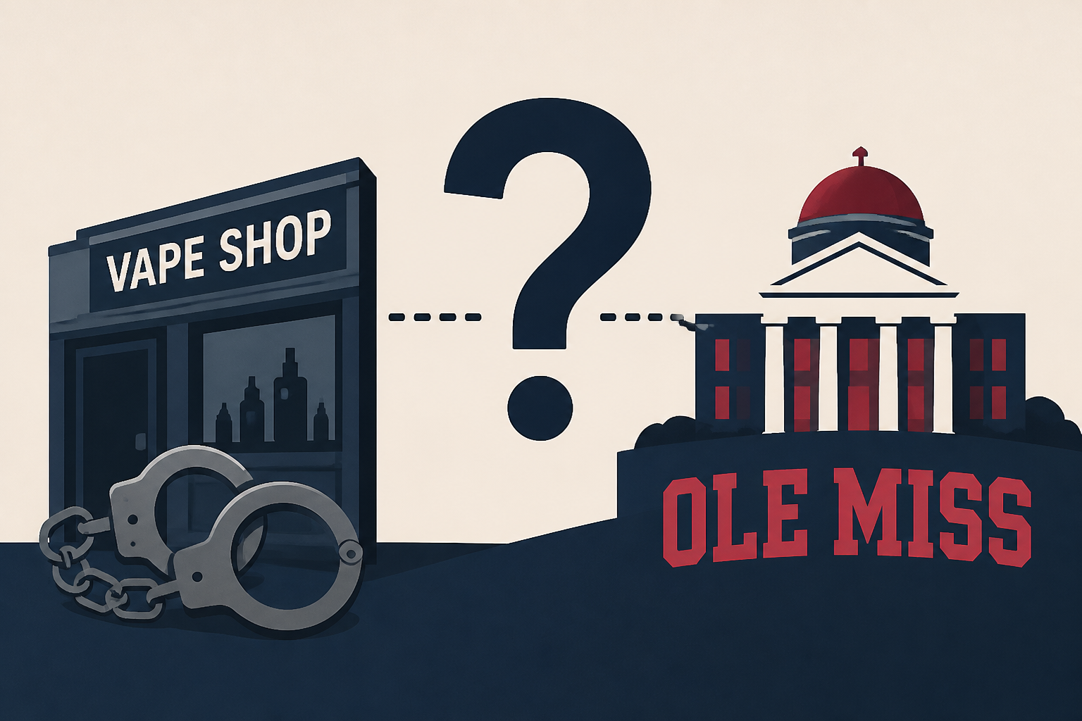 Mississippi official reveals if vape shop arrests are tied to Ole Miss deaths