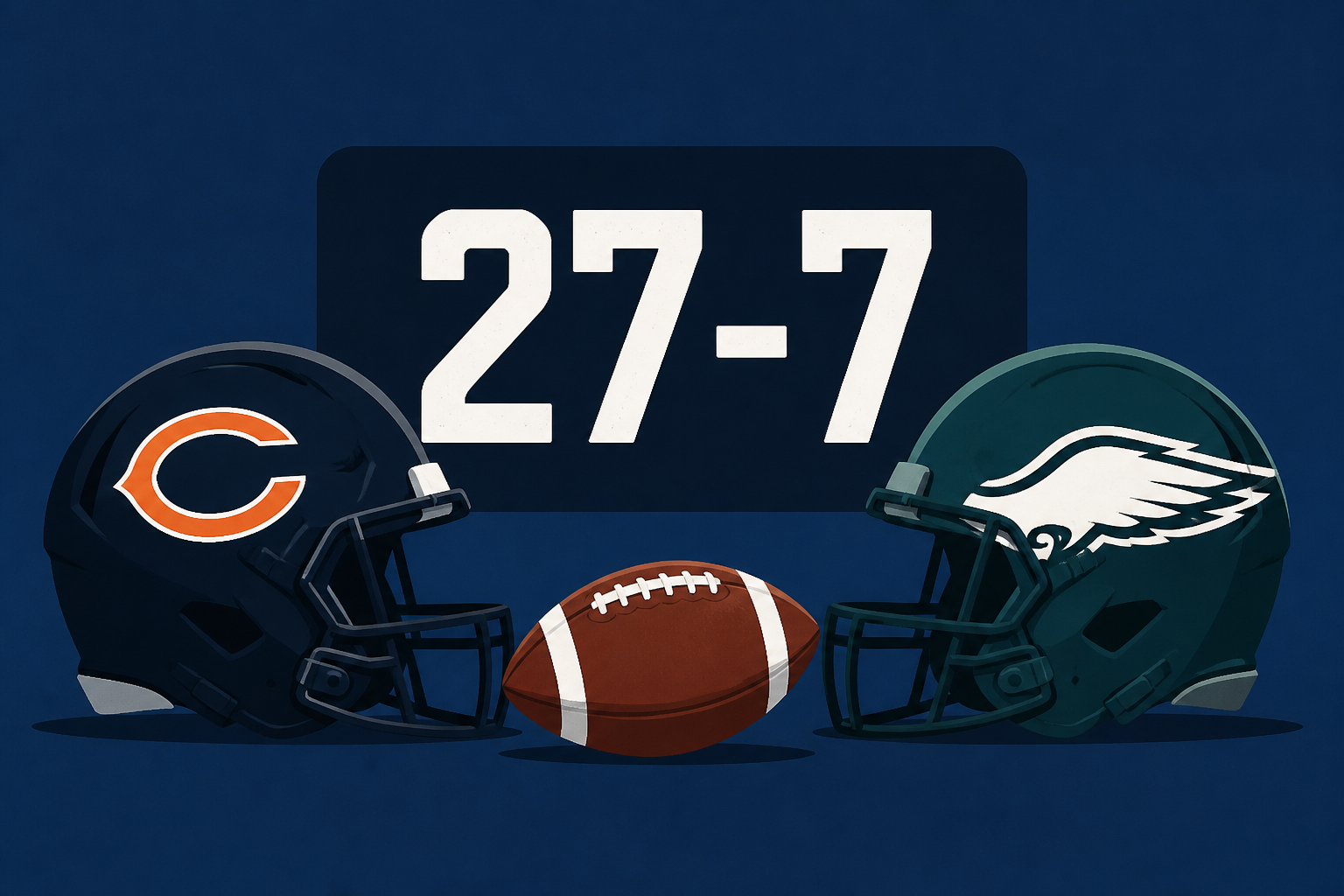 Monday Night Football: Case Keenum, Bears beat Eagles 27-7