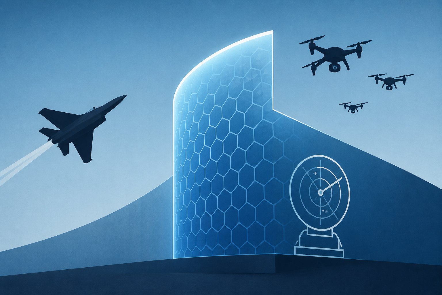 NATO has been using fighter jets to stop drones. One ally says a new Ukraine-inspired anti-drone wall will handle them first.